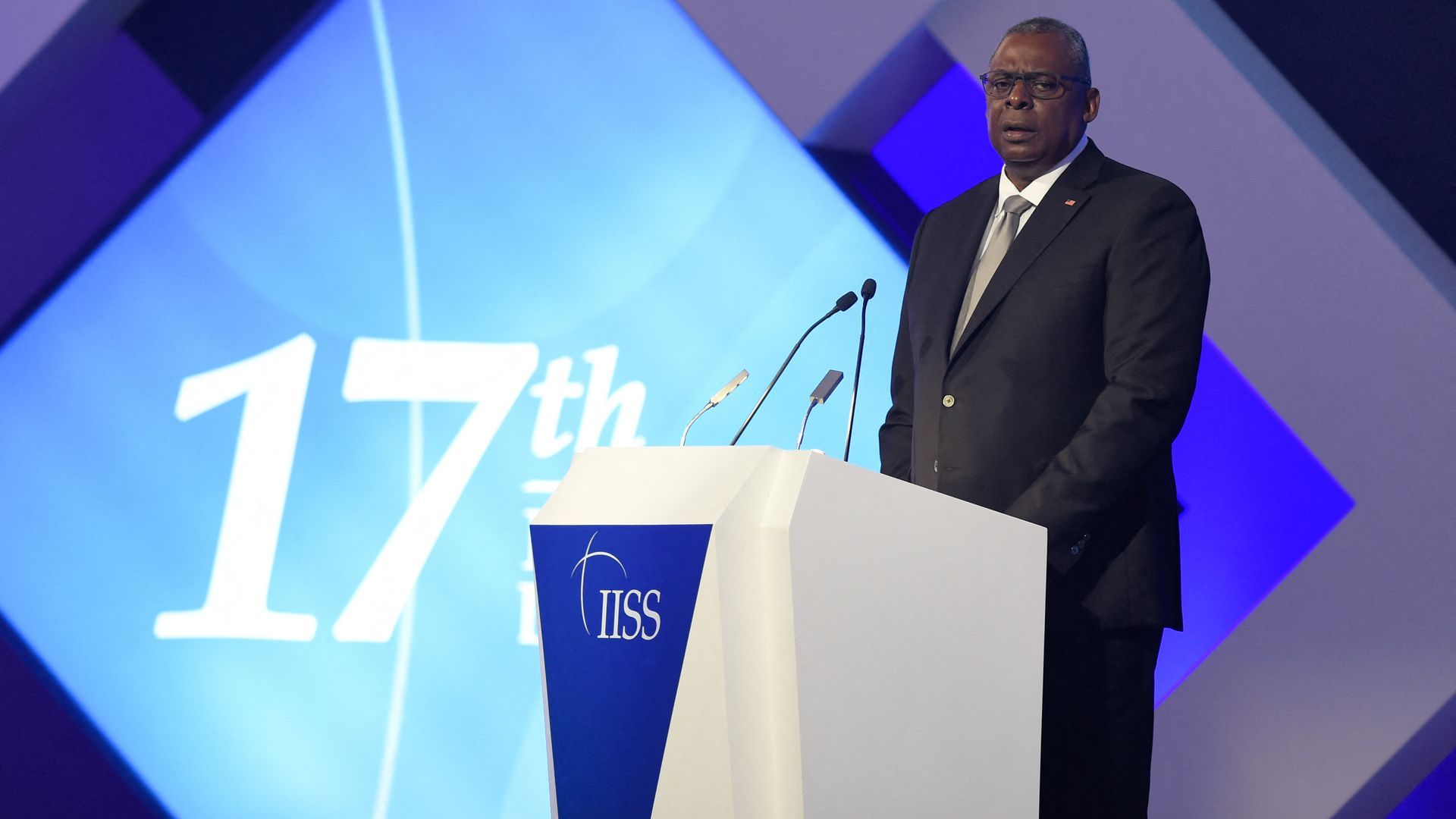Lloyd Austin addresses the Manama Dialogue