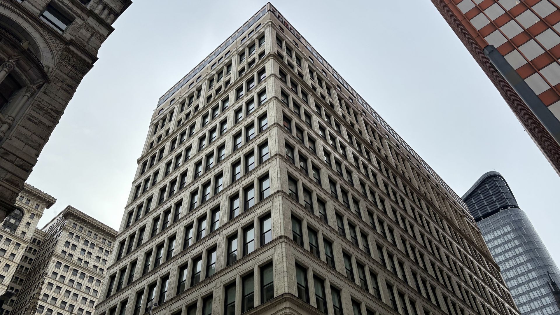 A 15-story building in Pittsburgh