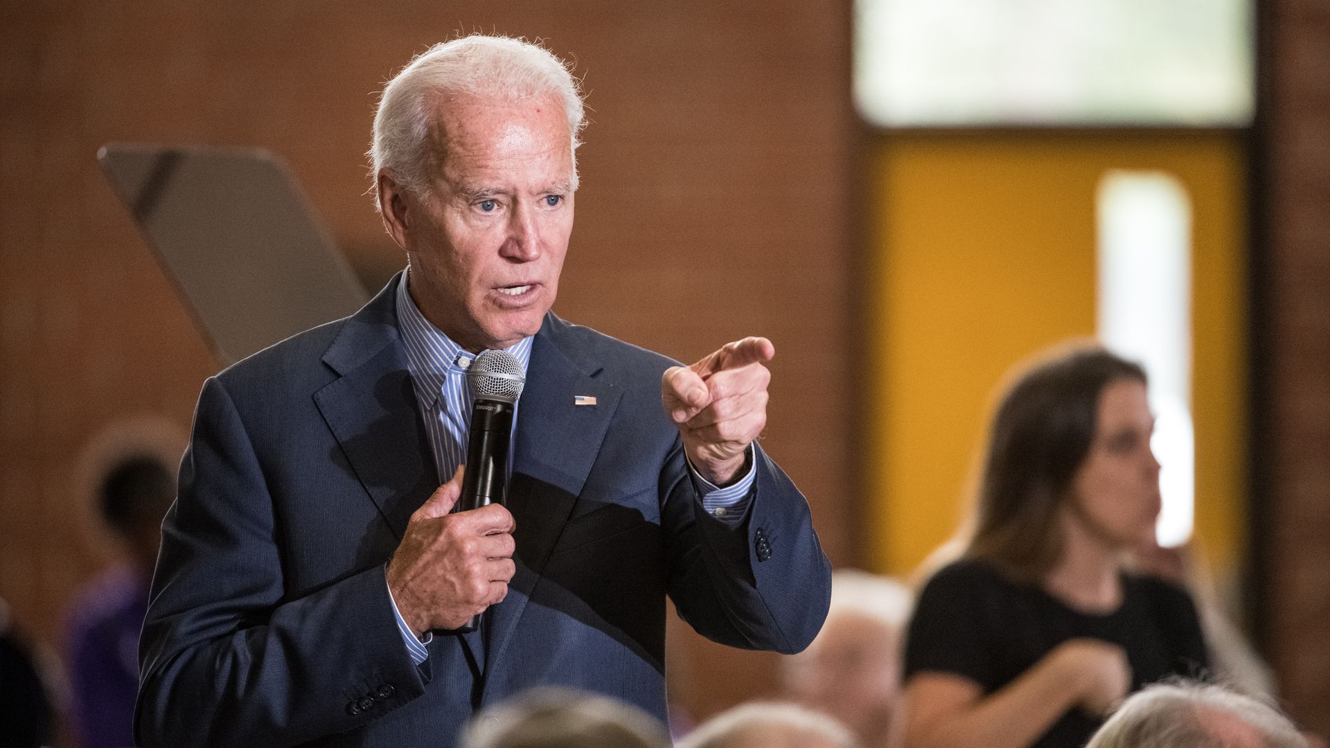 Former Vice President Joe Biden on the 2020 campaign trail in South Carolina