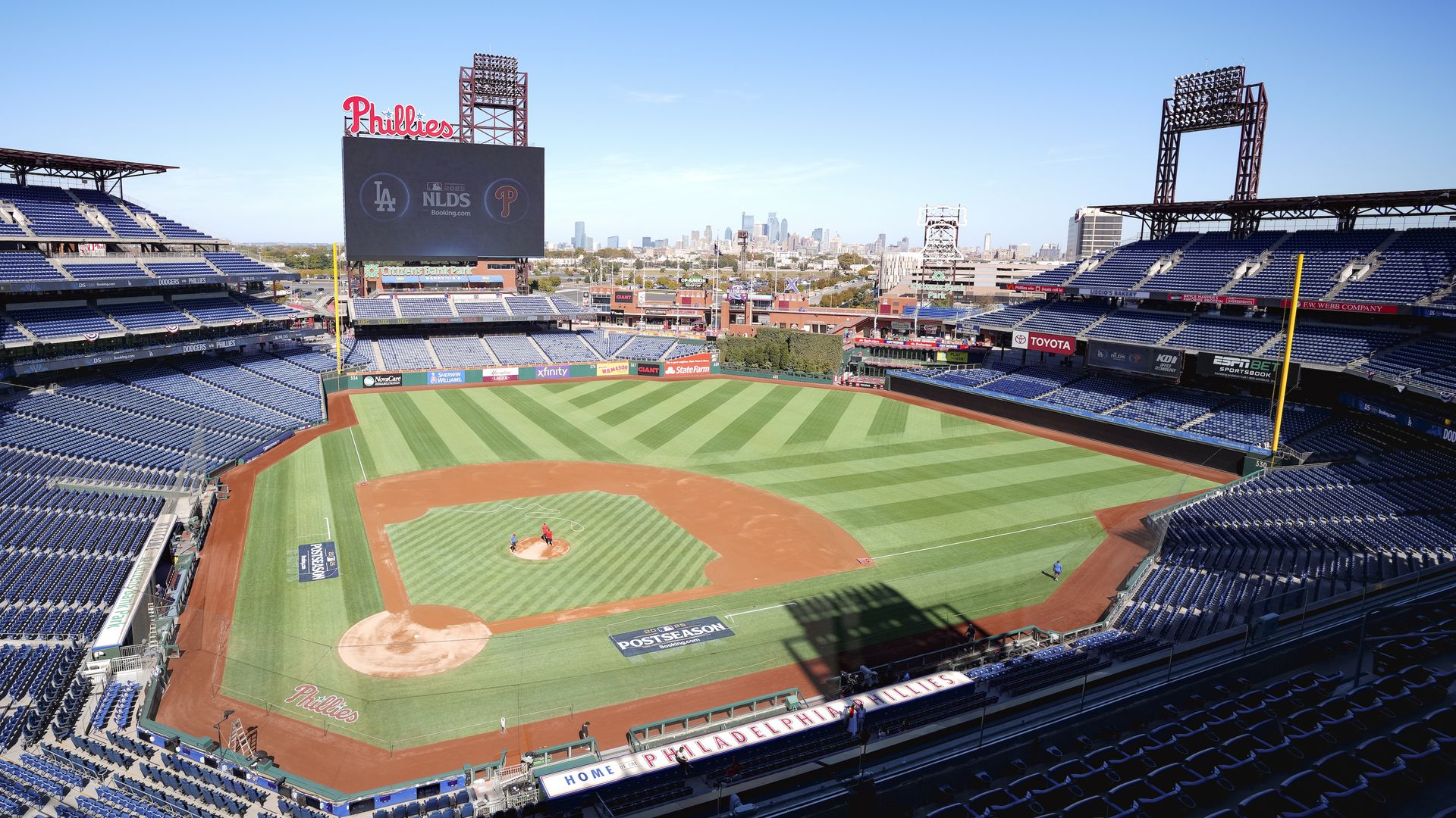 A general view of Citizens Bank Park, the host of this year's Covenant House Sleep Out in Phily.