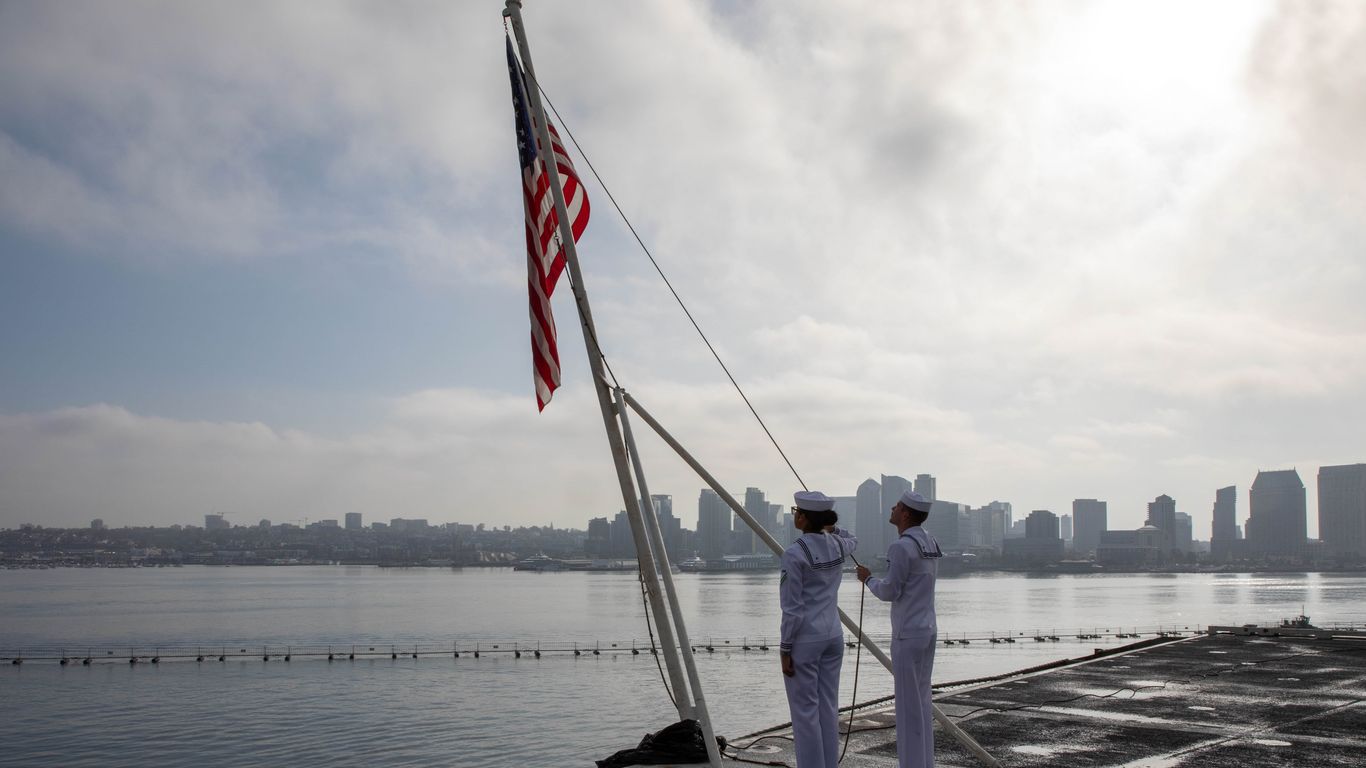 What months at sea do to San Diego sailors and their ships