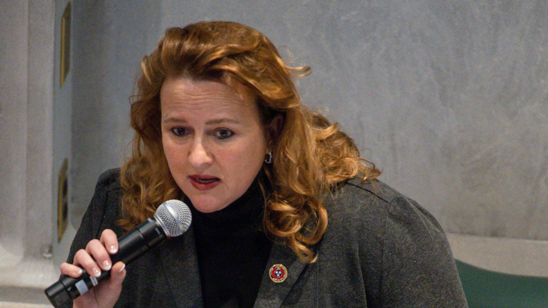 State Sen. Heidi Campbell.