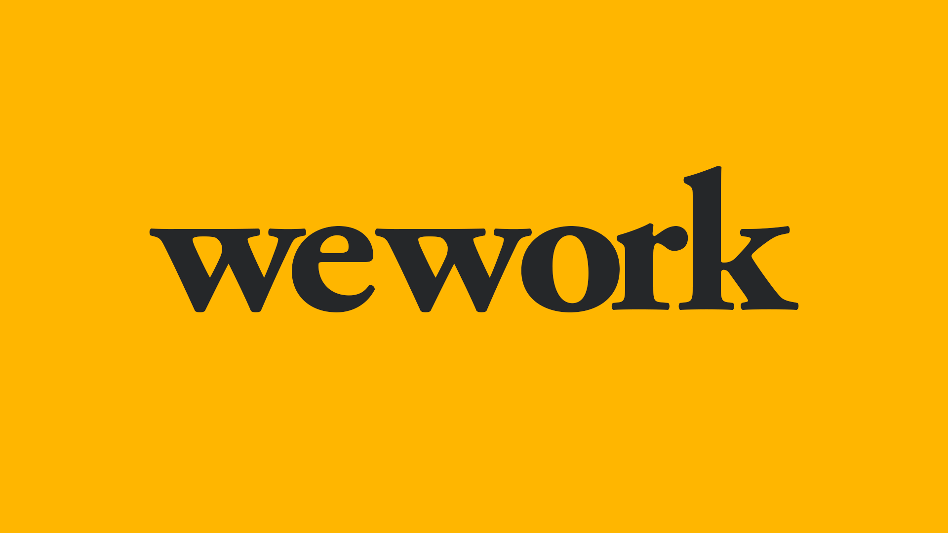 Animated GIF of the WeWork logo becoming WeSell