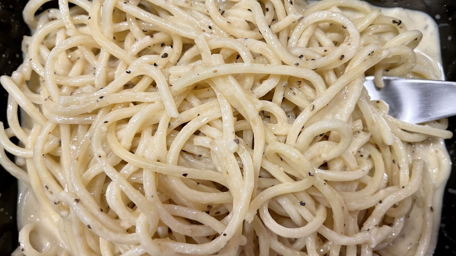 A close up of Matteo Trattoria & Pizzeria's pasta.