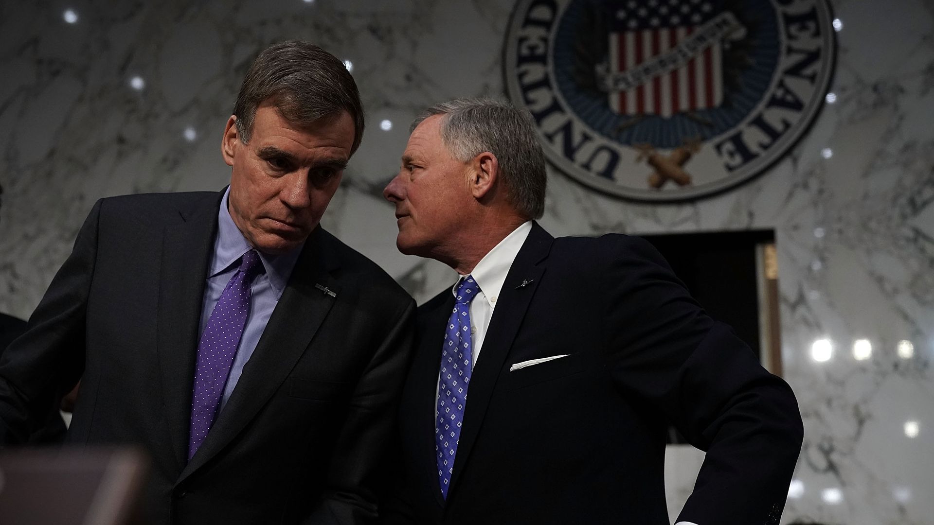The leaders of the intelligence committee speaking