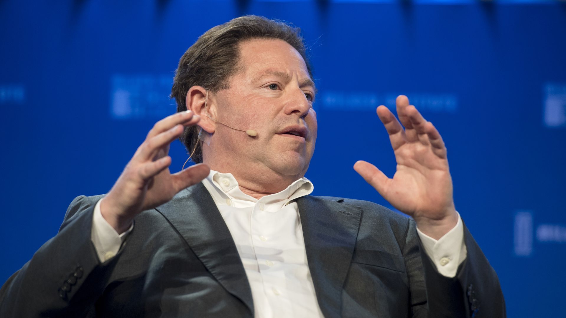 Photo of Bobby Kotick sitting at a conference