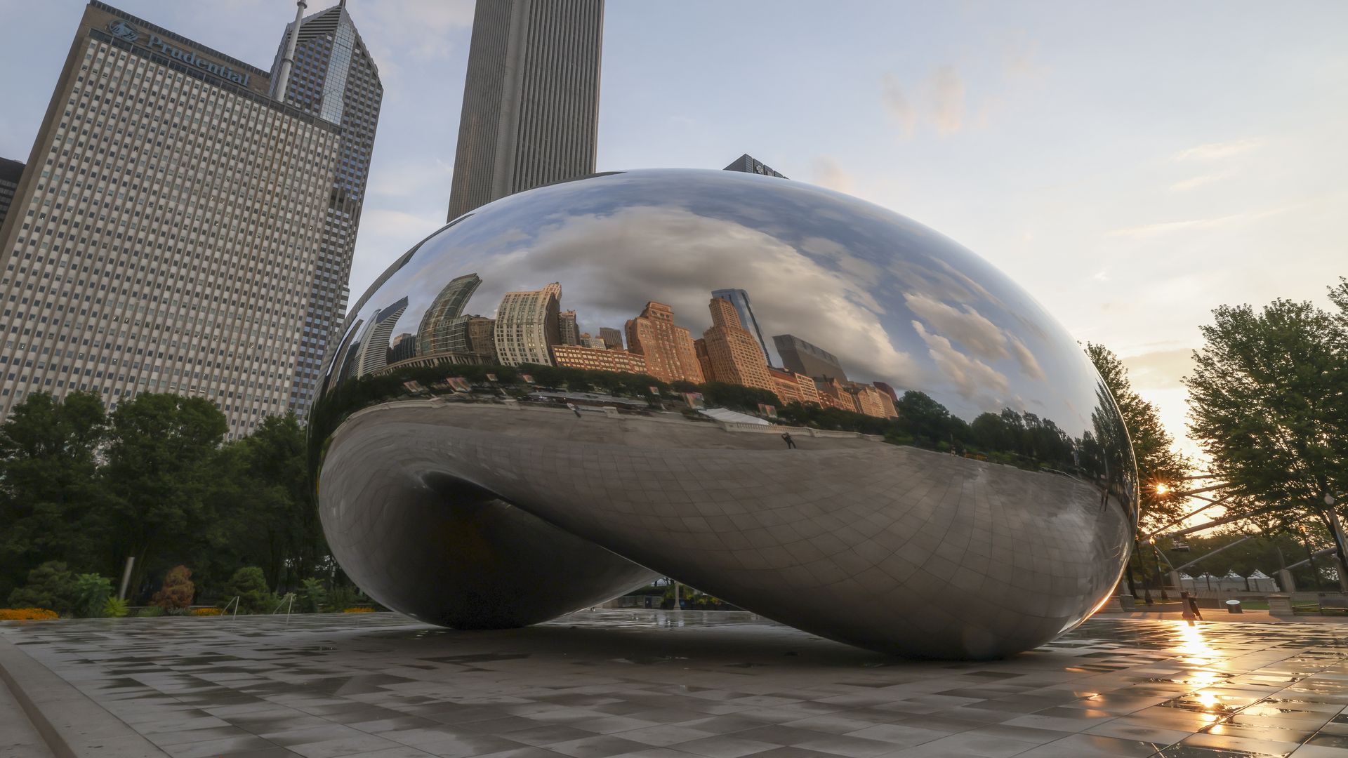 The Bean at Millennium Park.