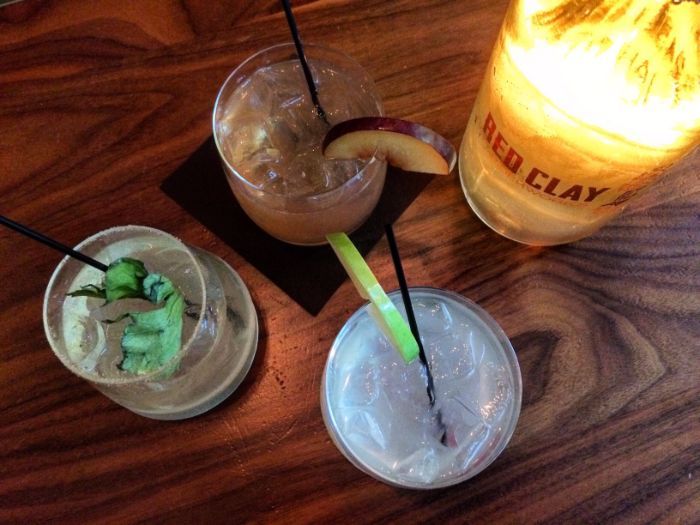 blt steak red clay cider cocktails