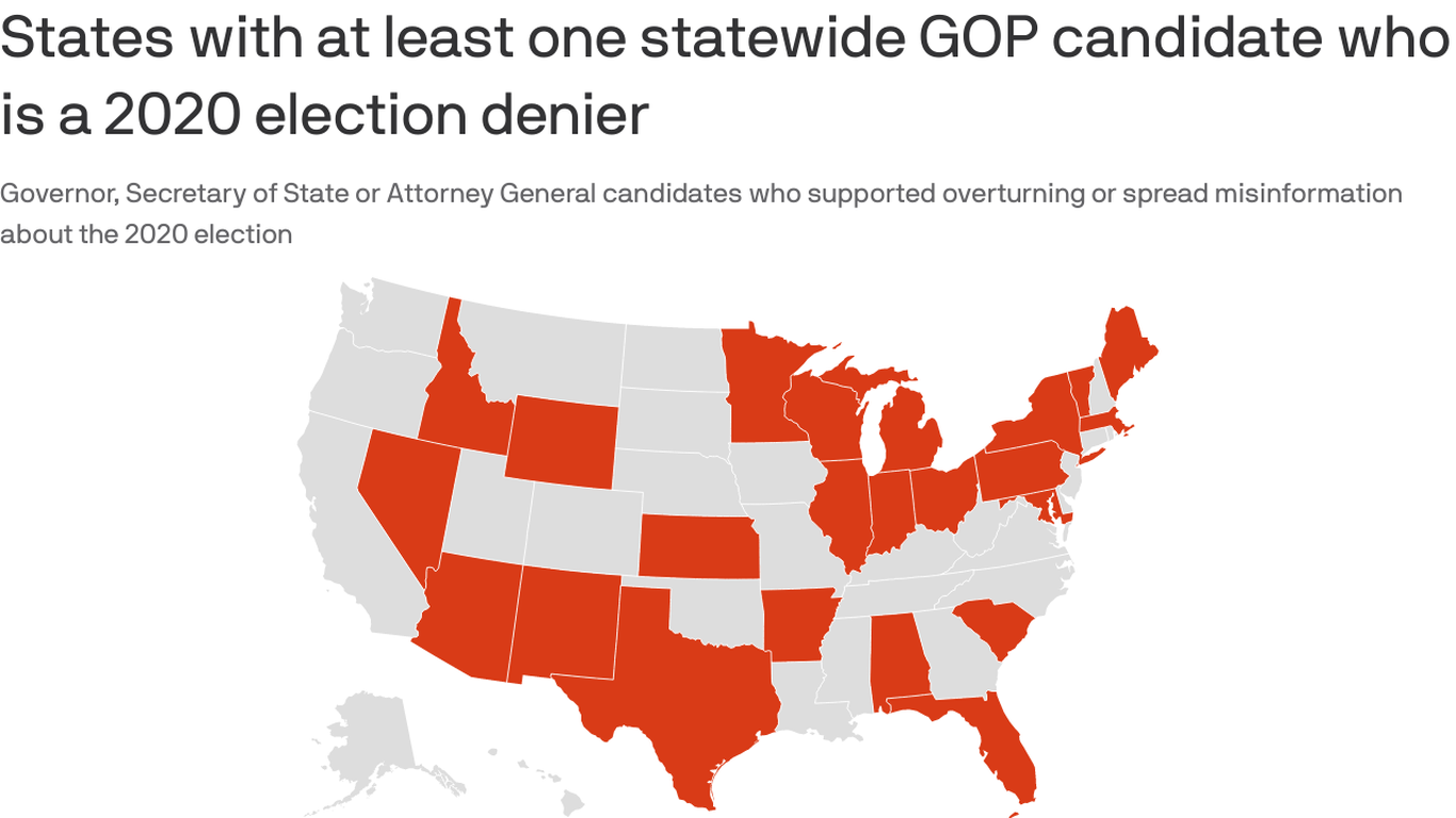 Ohio to see election deniers on the 2022 ballot Axios Columbus