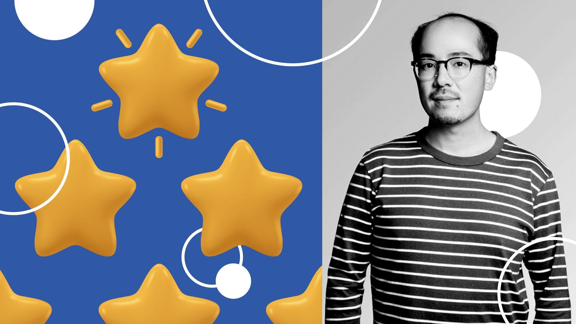 Photo illustration of Adrian Hon, the CEO of Six to Start.