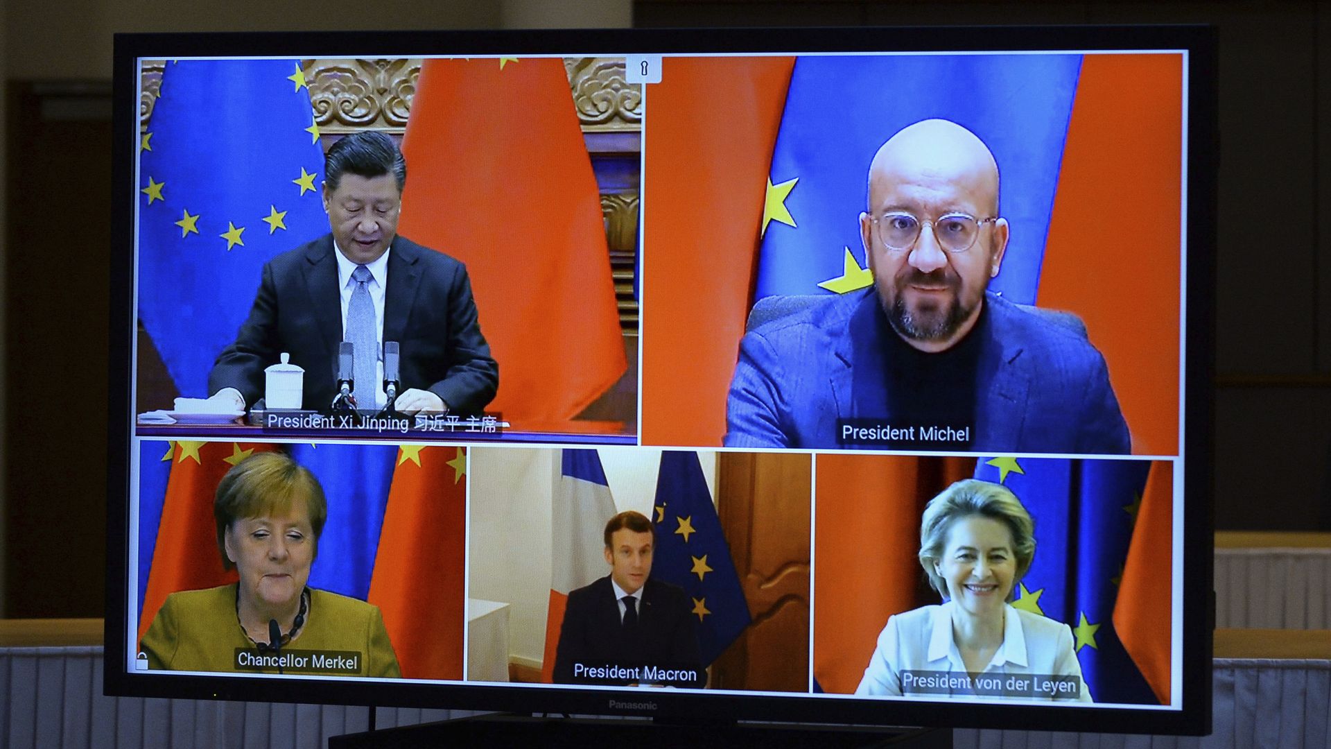 European leaders meet via Zoom with Xi Jinping