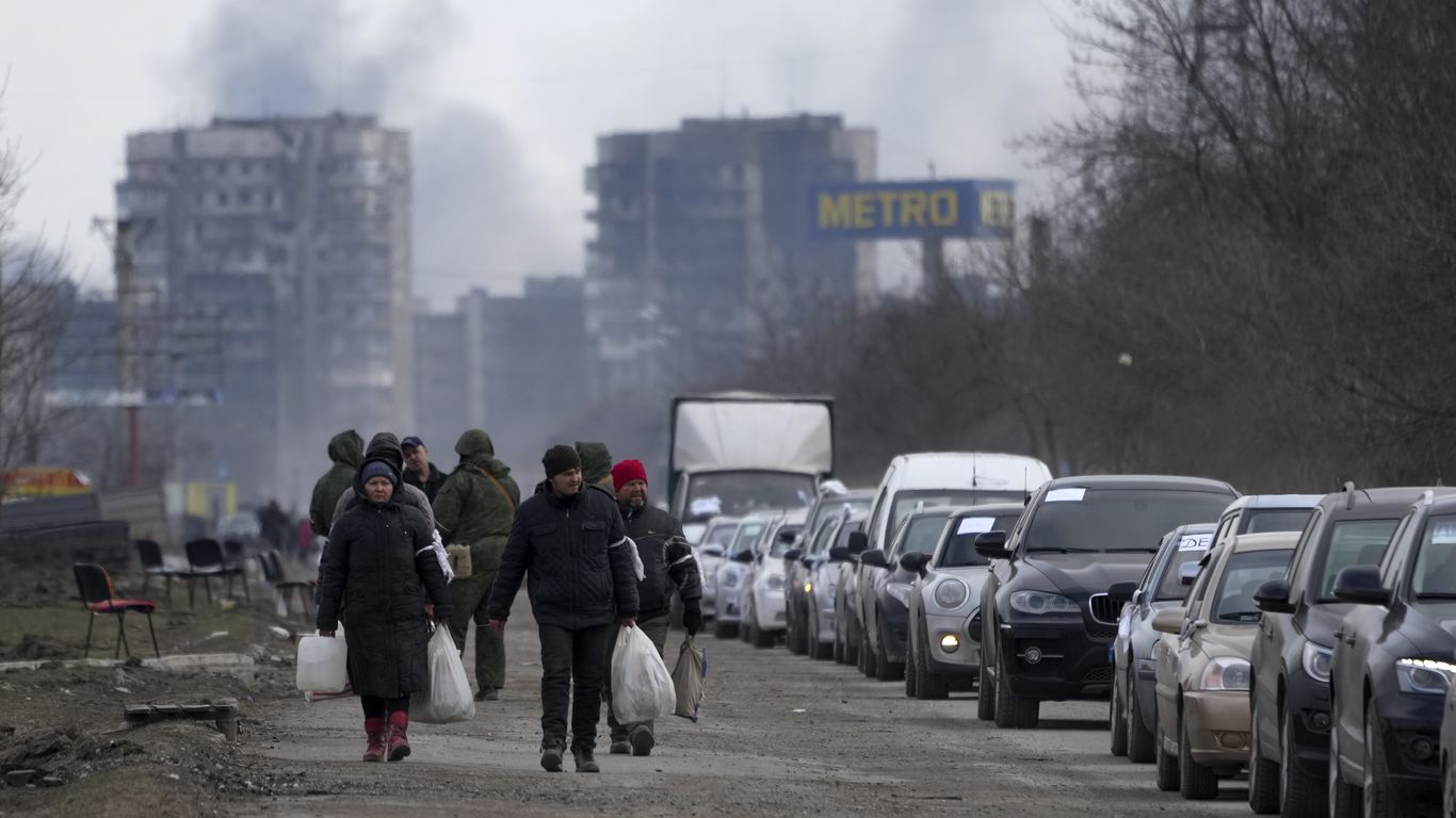 Russia demands Mariupol lay down arms. Ukraine says no.