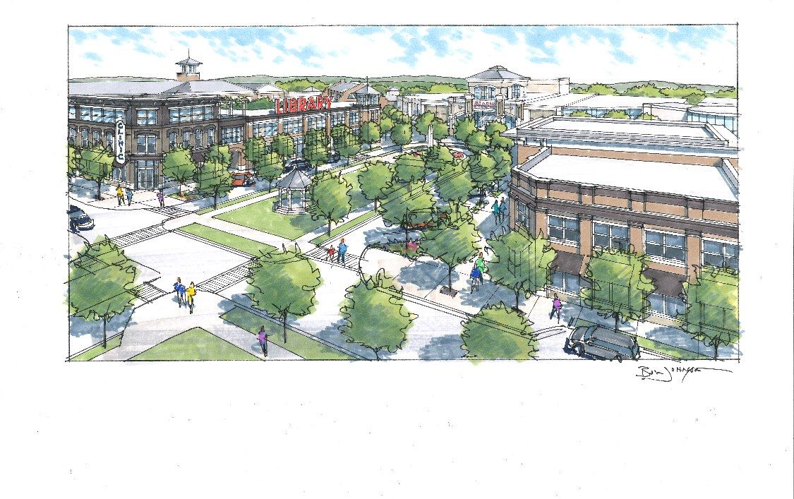 A rendering of the Marcelina development in Montgomery County