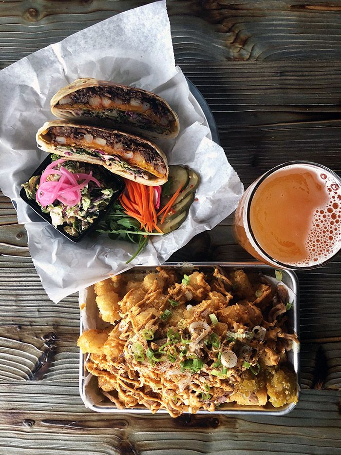 Middle James Brewing food