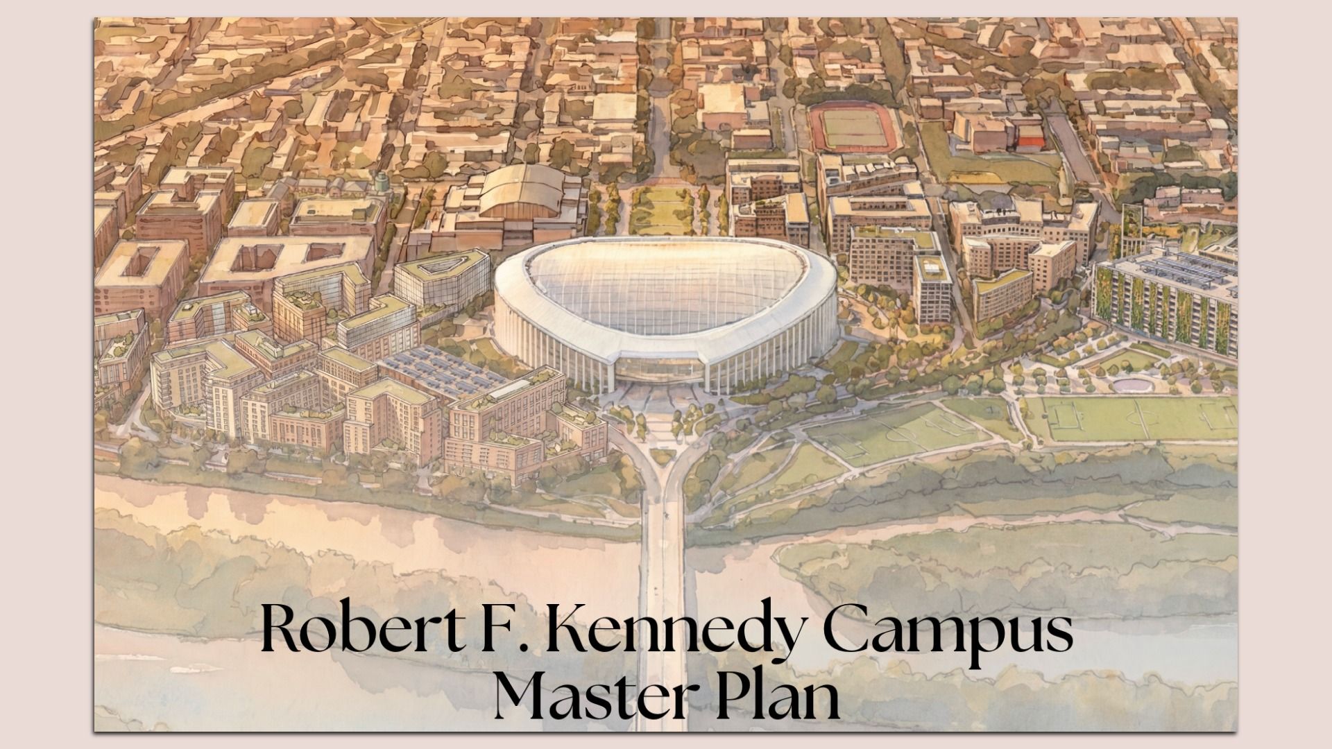 D.C. unveils sweeping master plan for Commanders stadium and RFK campus