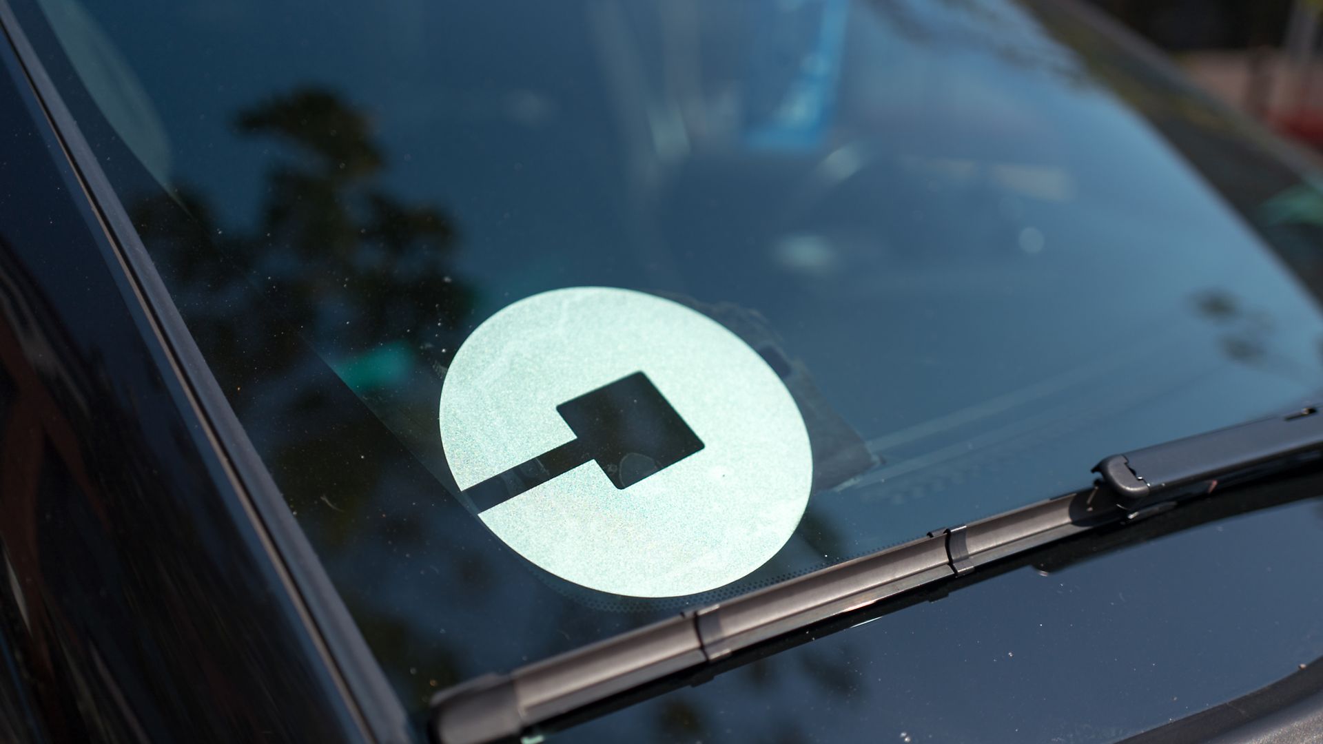 Image result for uber sticker on car