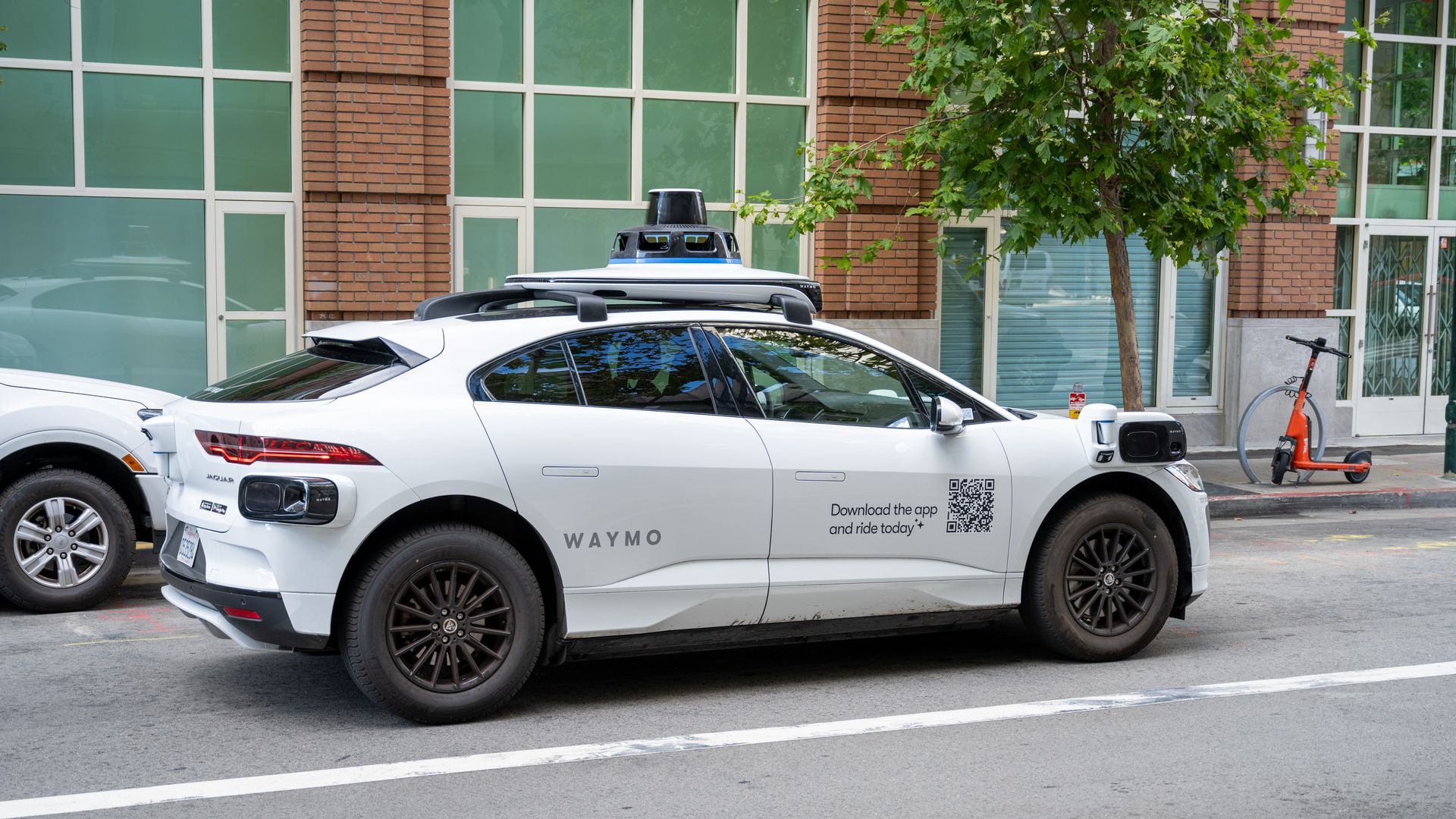 Waymo driverless cars debut in Denver - Axios Denver, image size:1920x1080