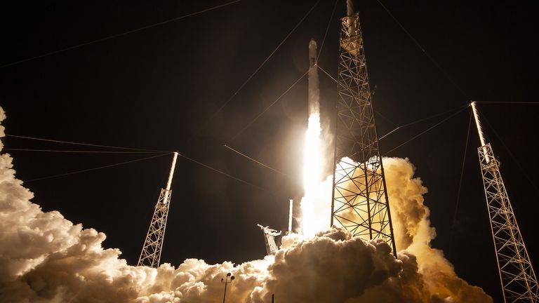 SpaceX Launches 60 Starlink Internet-beaming Satellites To Orbit