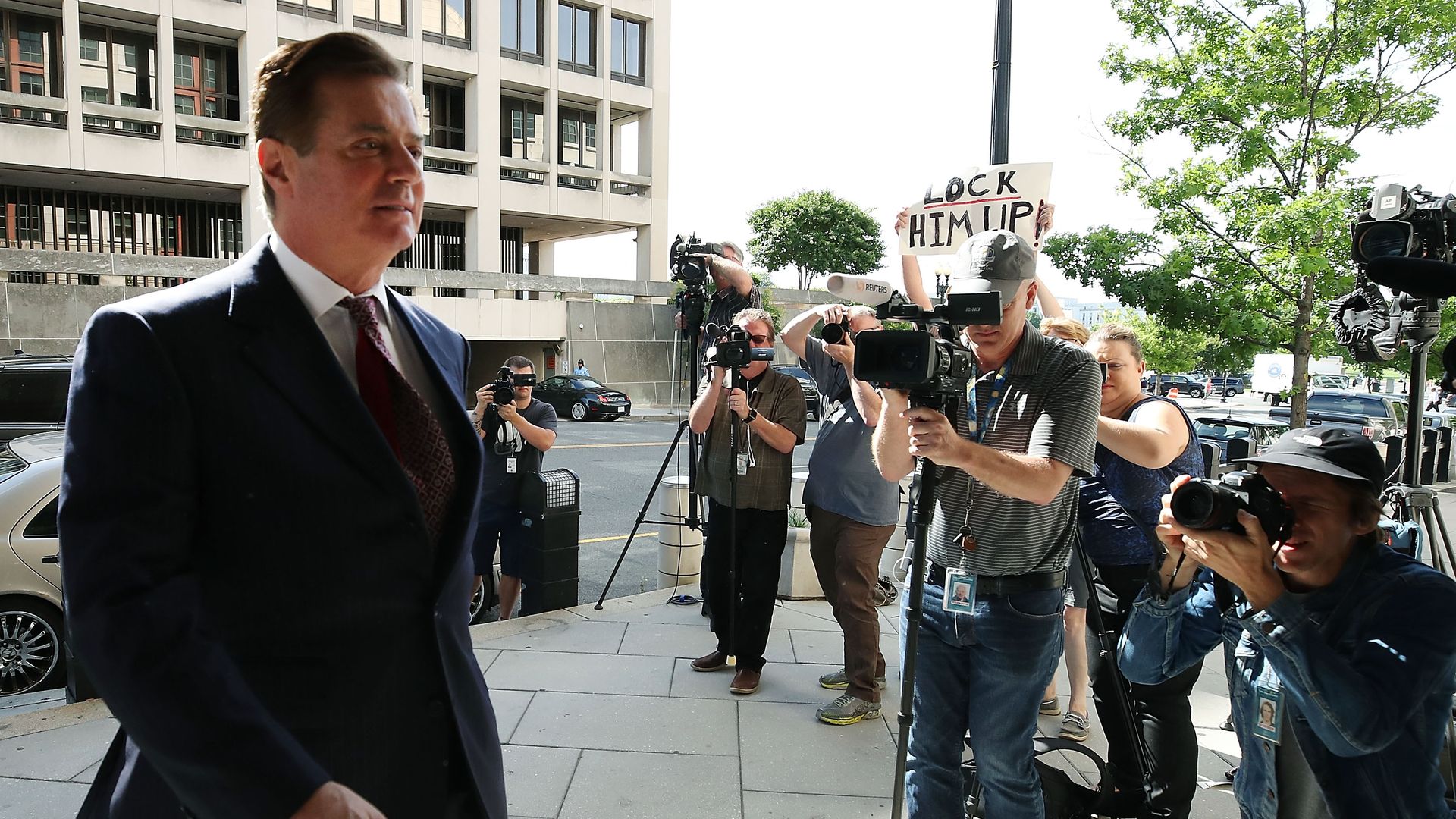 Former Trump campaign manager Paul Manafort 