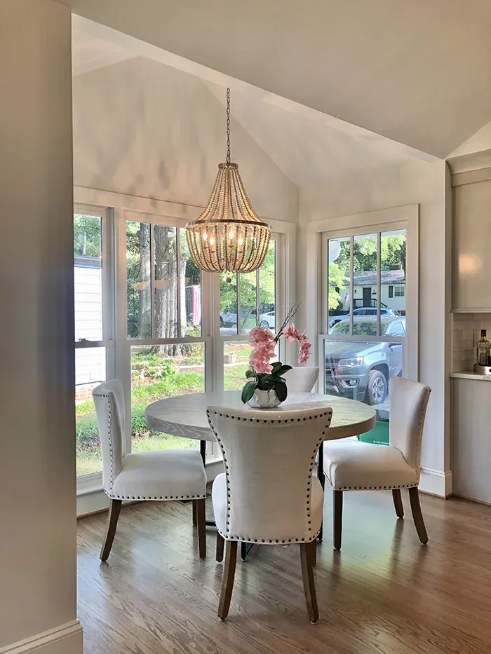 Katie Roche Home Tour before dining book