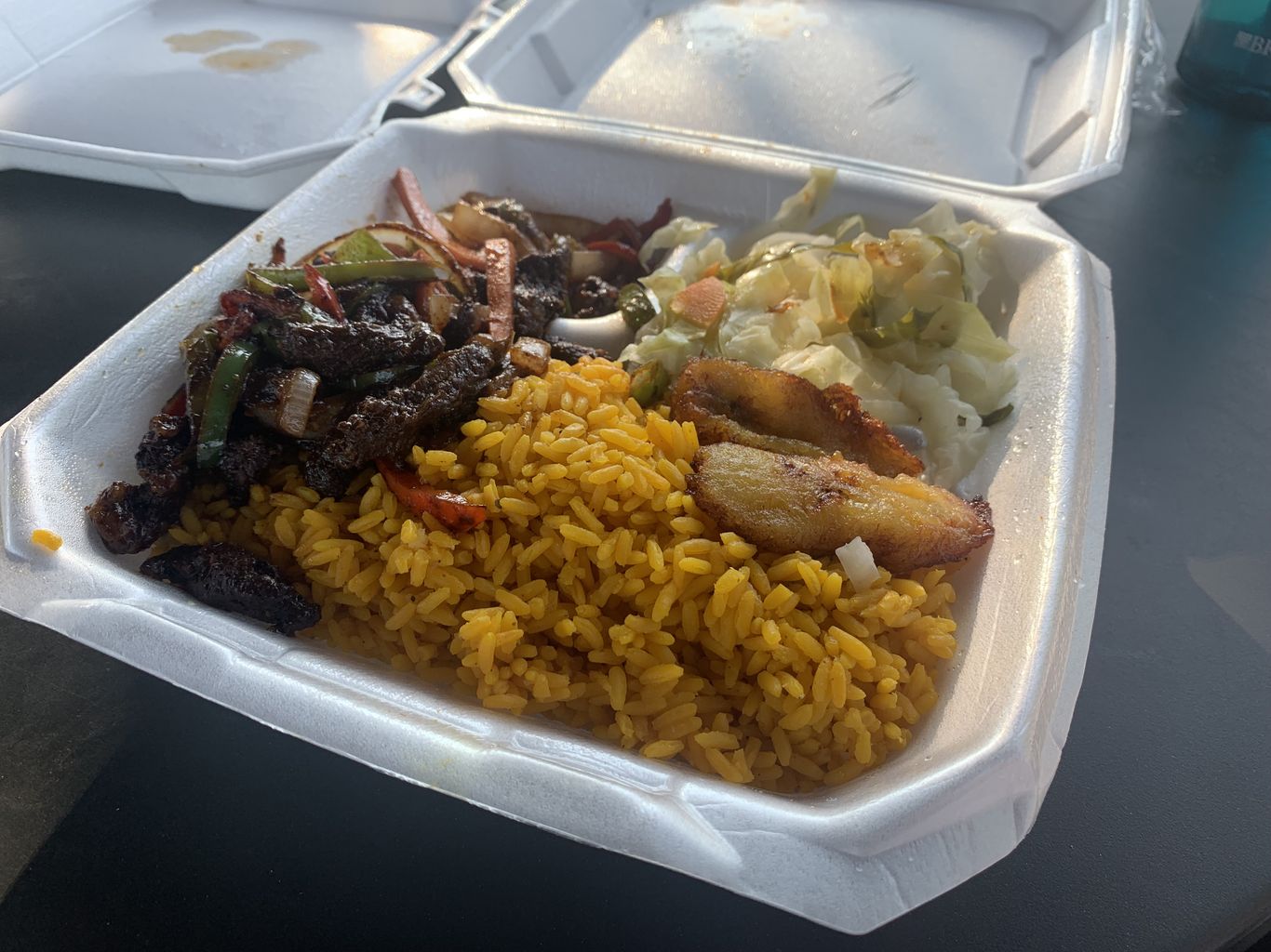A Caribbean food truck, Island Vibes, in Bentonville for delicious