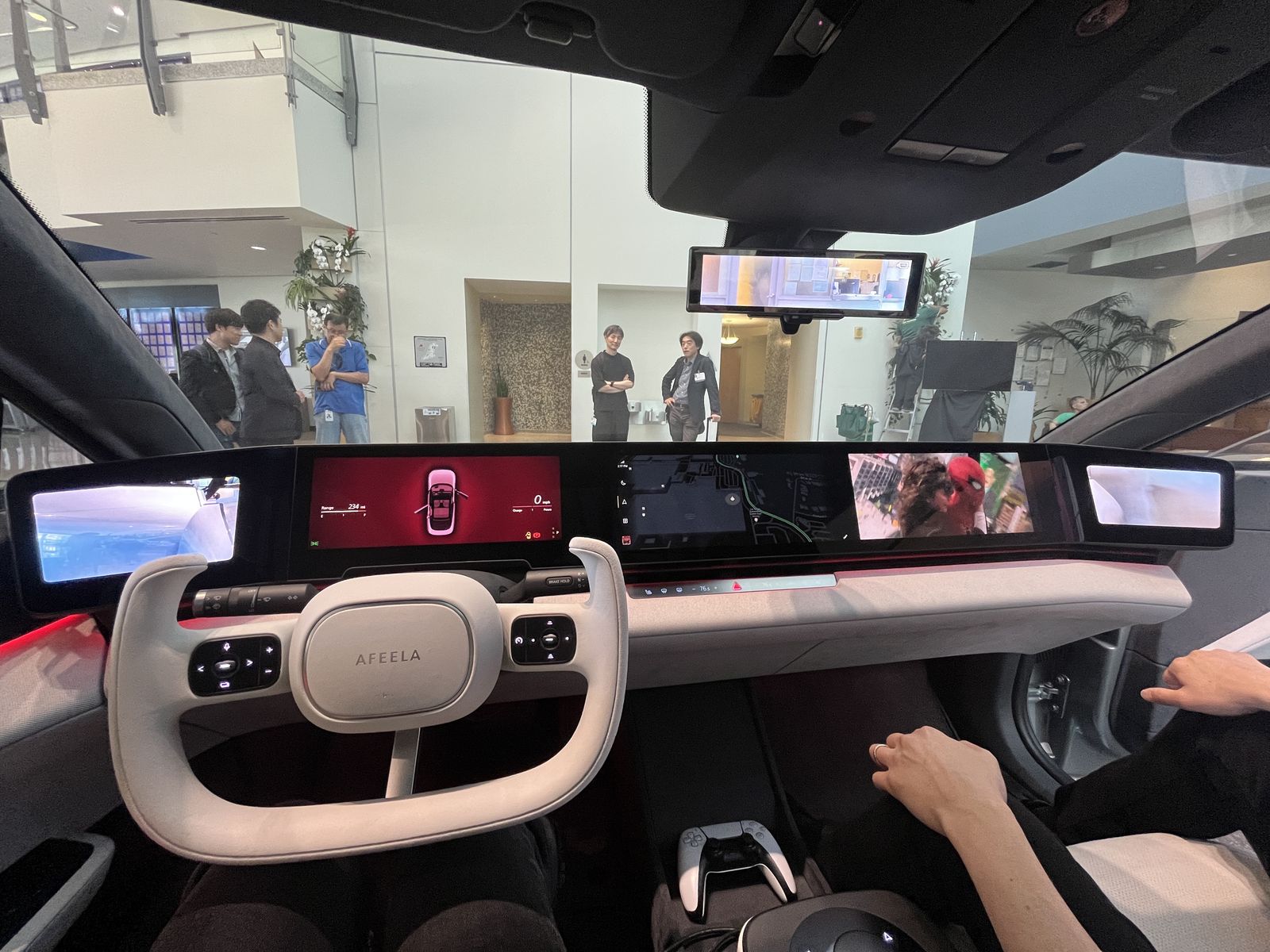Inside Sony and Honda's Afeela prototype car