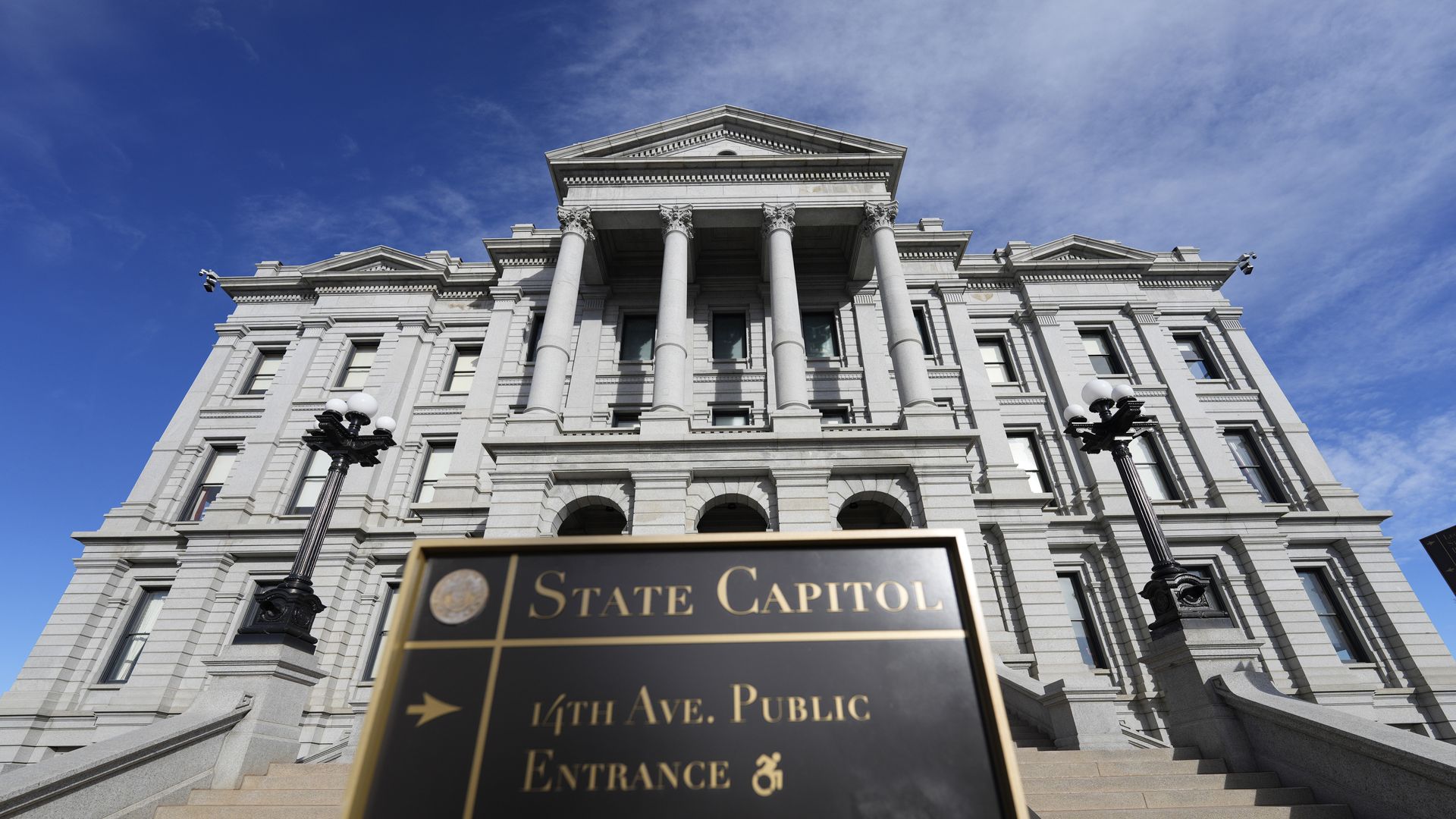 The Colorado State Capitol in Denver. Photo:David Zalubowski/AP