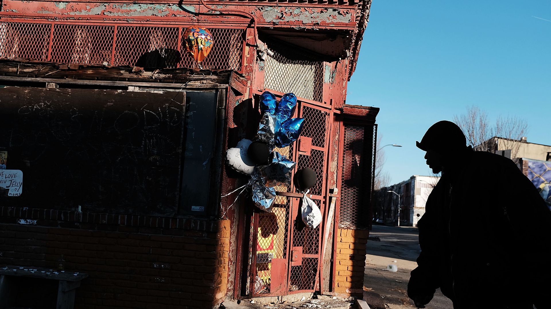A storefront in Baltimore