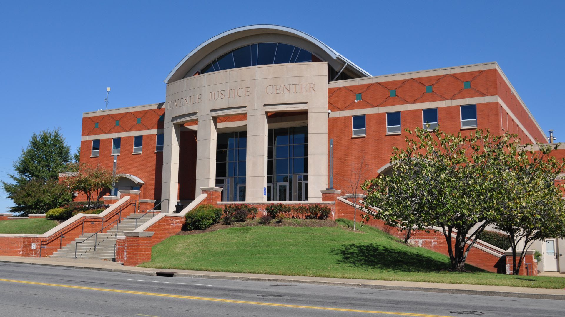 The Juvenile Justice Center on Woodland Street.