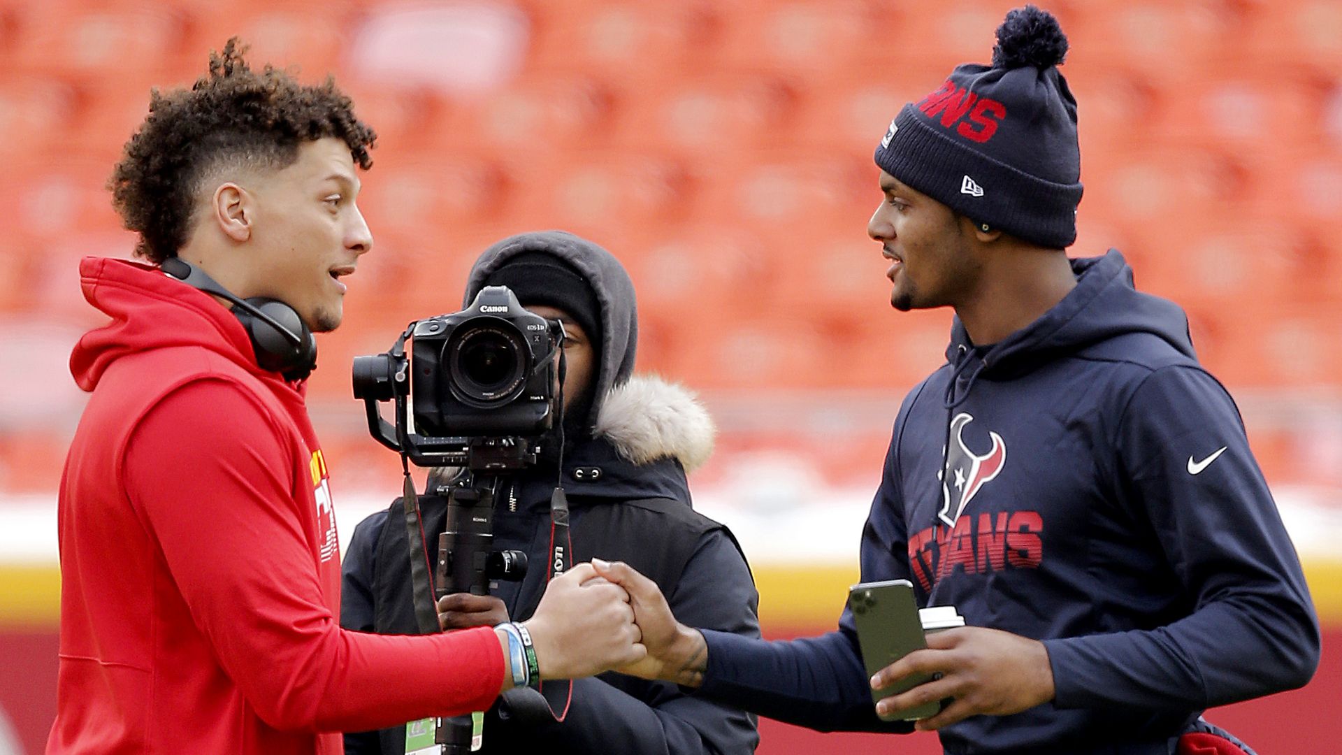 Patrick Mahomes and Deshaun Watson