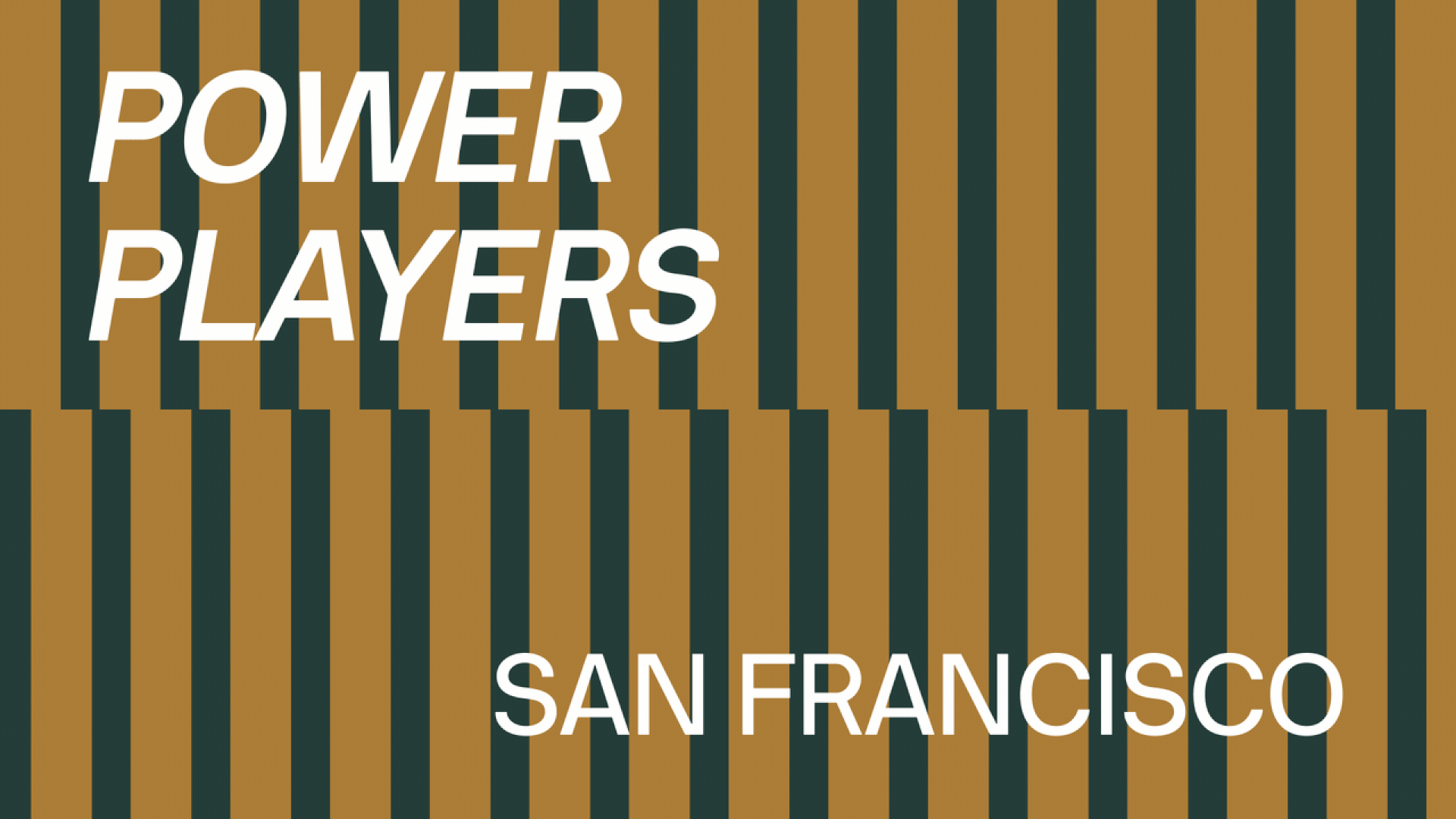 San Francisco Power Players