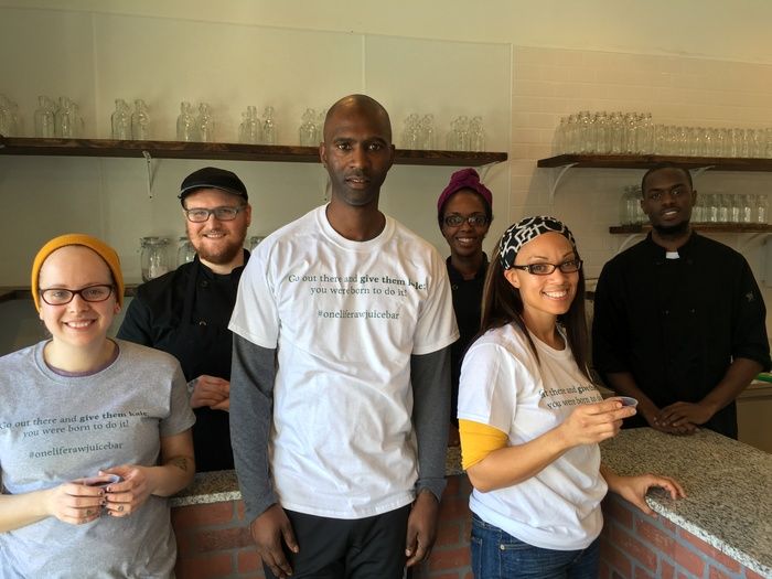 team one life raw juice bar