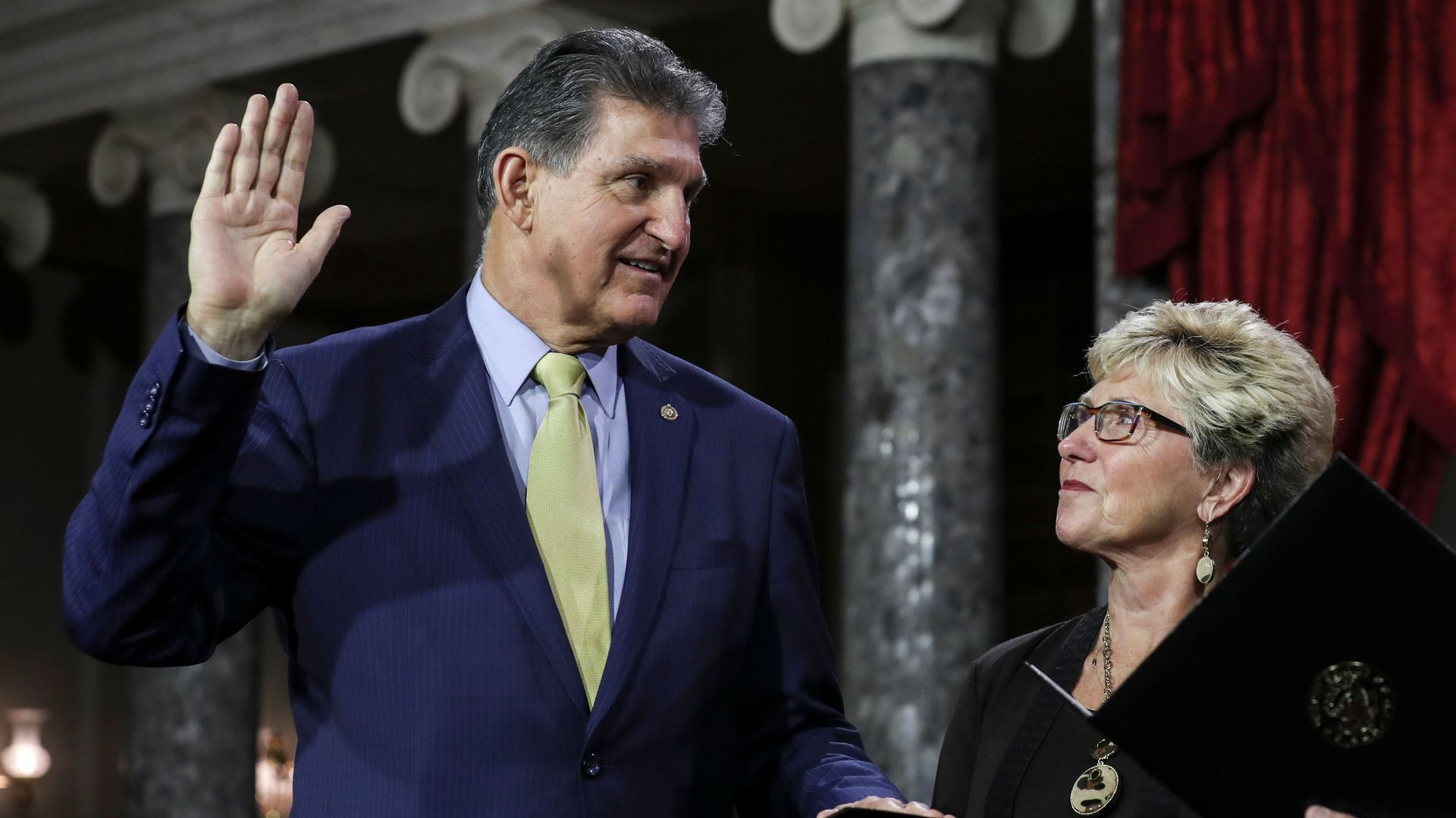 Joe Manchin and Gayle Manchin