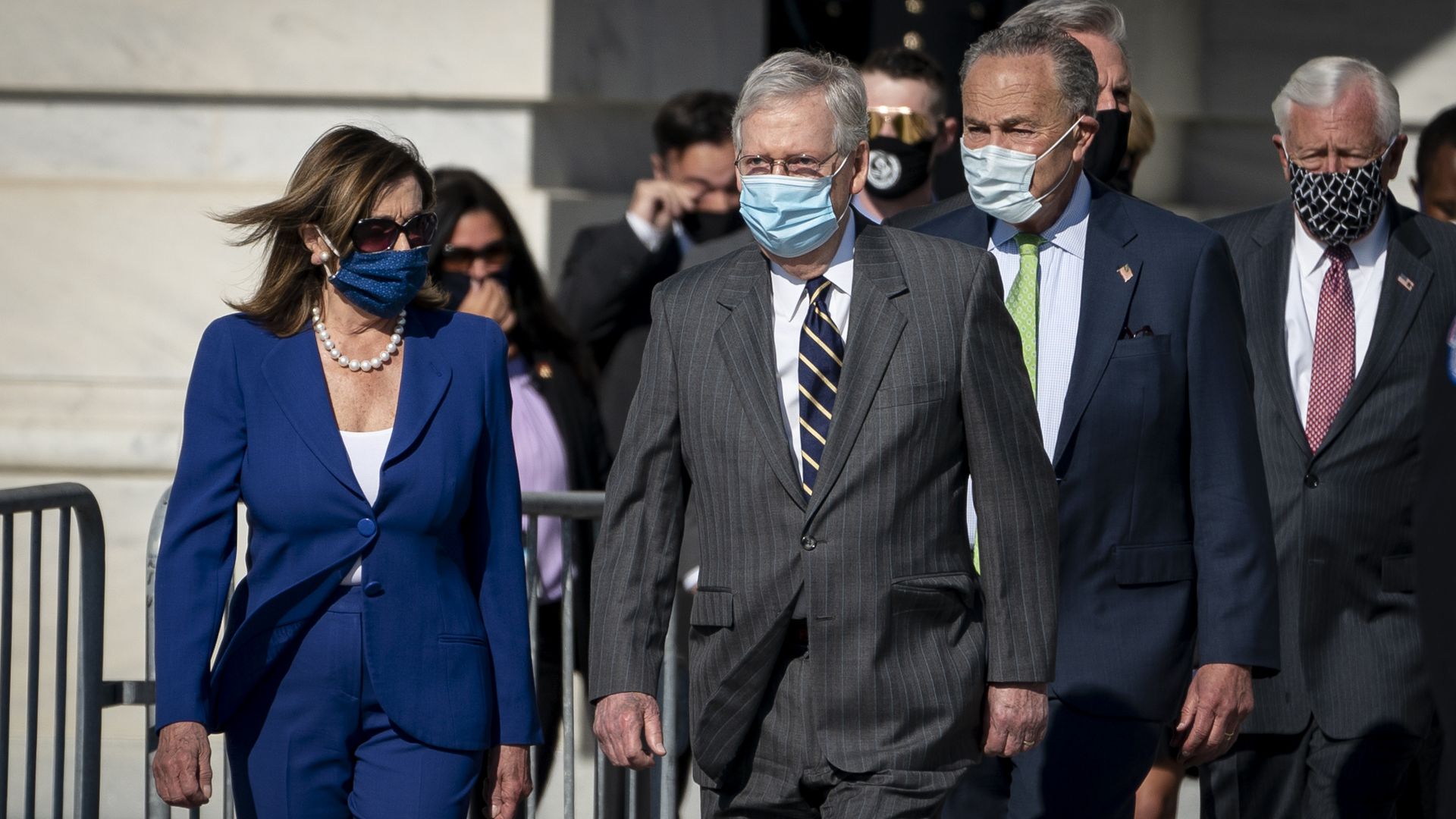 Pelosi, McConnell, Schumer