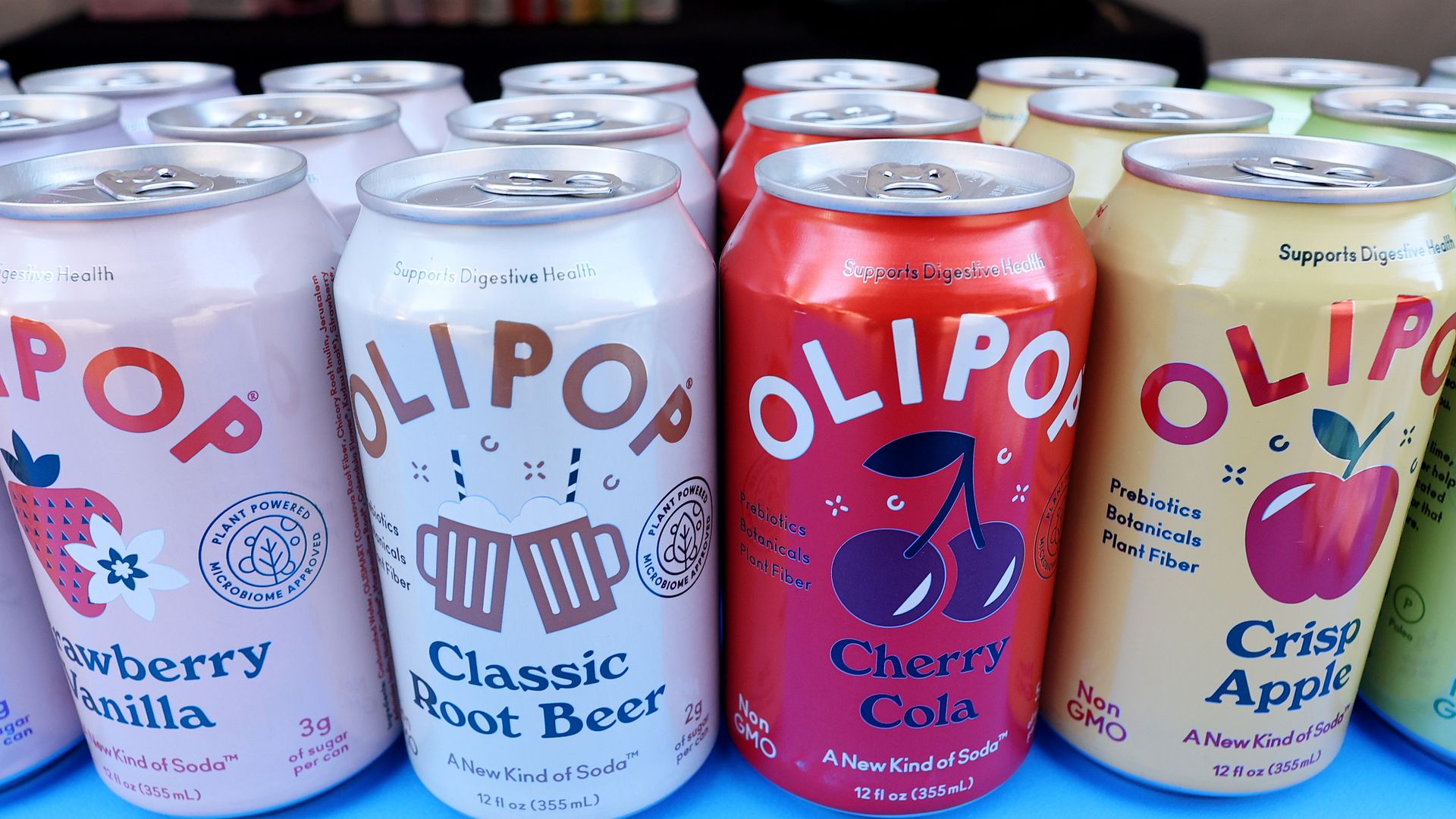  A view of Olipop during Square presents Southern Glazer's Wine & Spirits Trade Day hosted by Wine Spectator during Food Network New York City Wine & Food Festival 