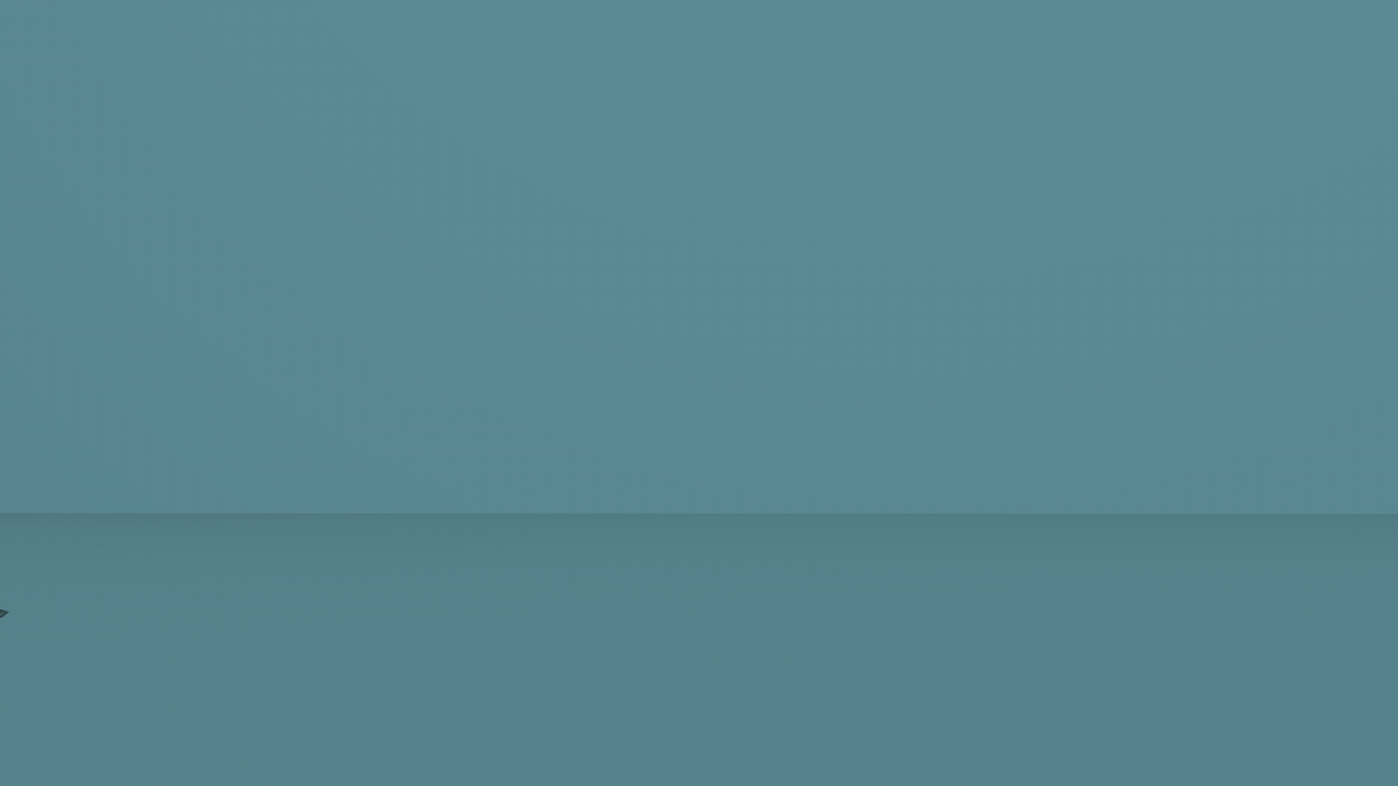 Illustration of the Buckyball sculpture rolling from left to right, changing colors.