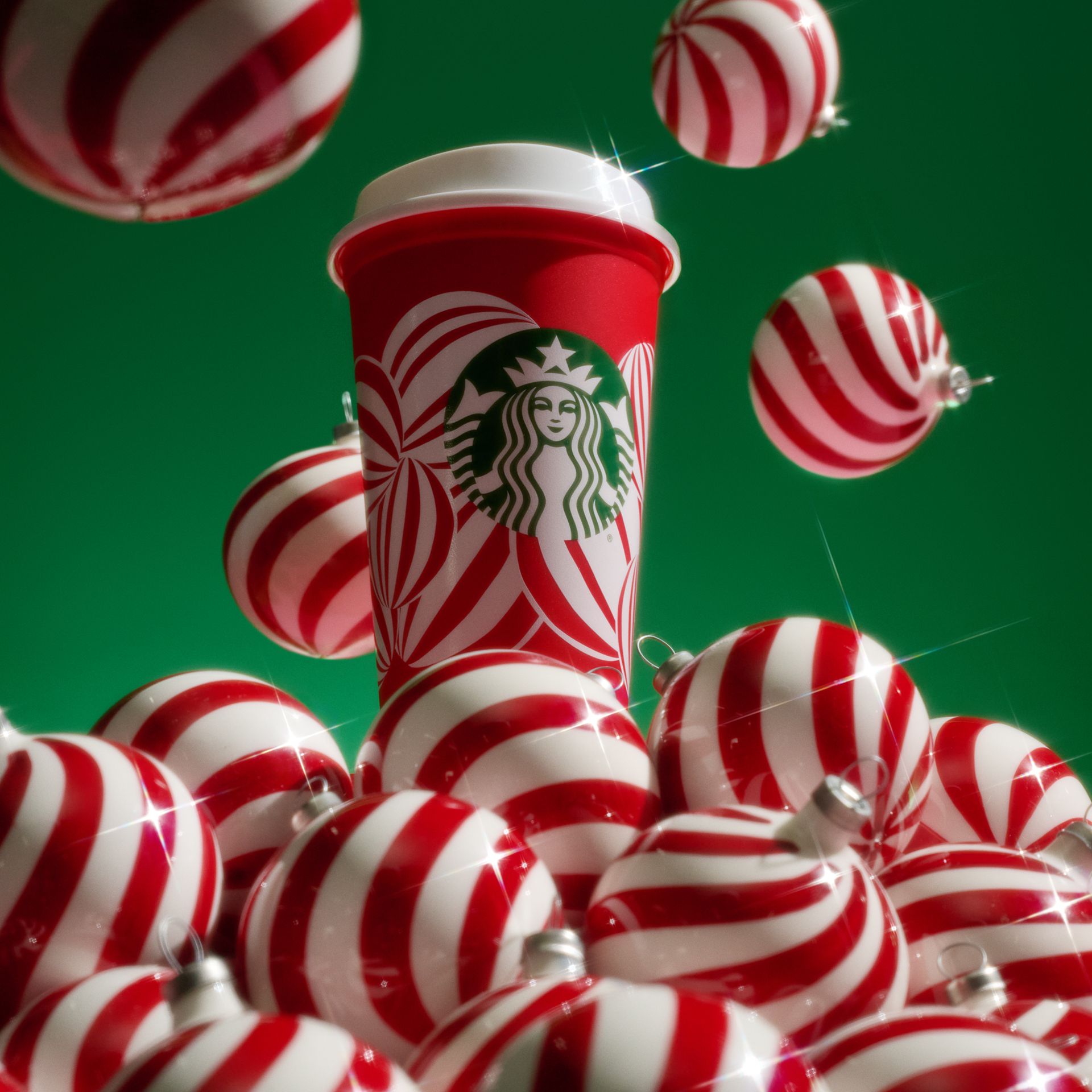 スターバックス　ホリディ　ピン　海外限定　Starbucks holiday Experience the magic of Starbucks holiday drinks around the