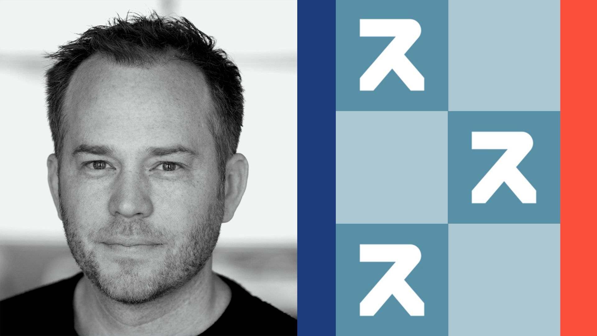 Photo illustration of Tyler Engh with R7's logo.