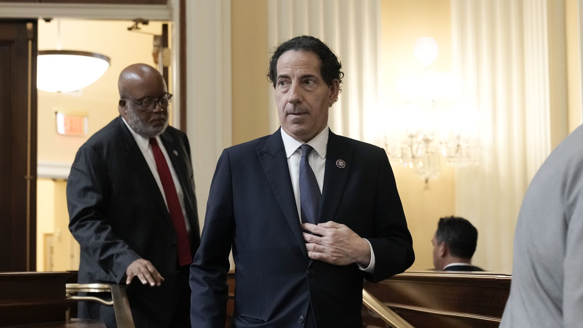 Jamie Raskin and Bennie Thompson