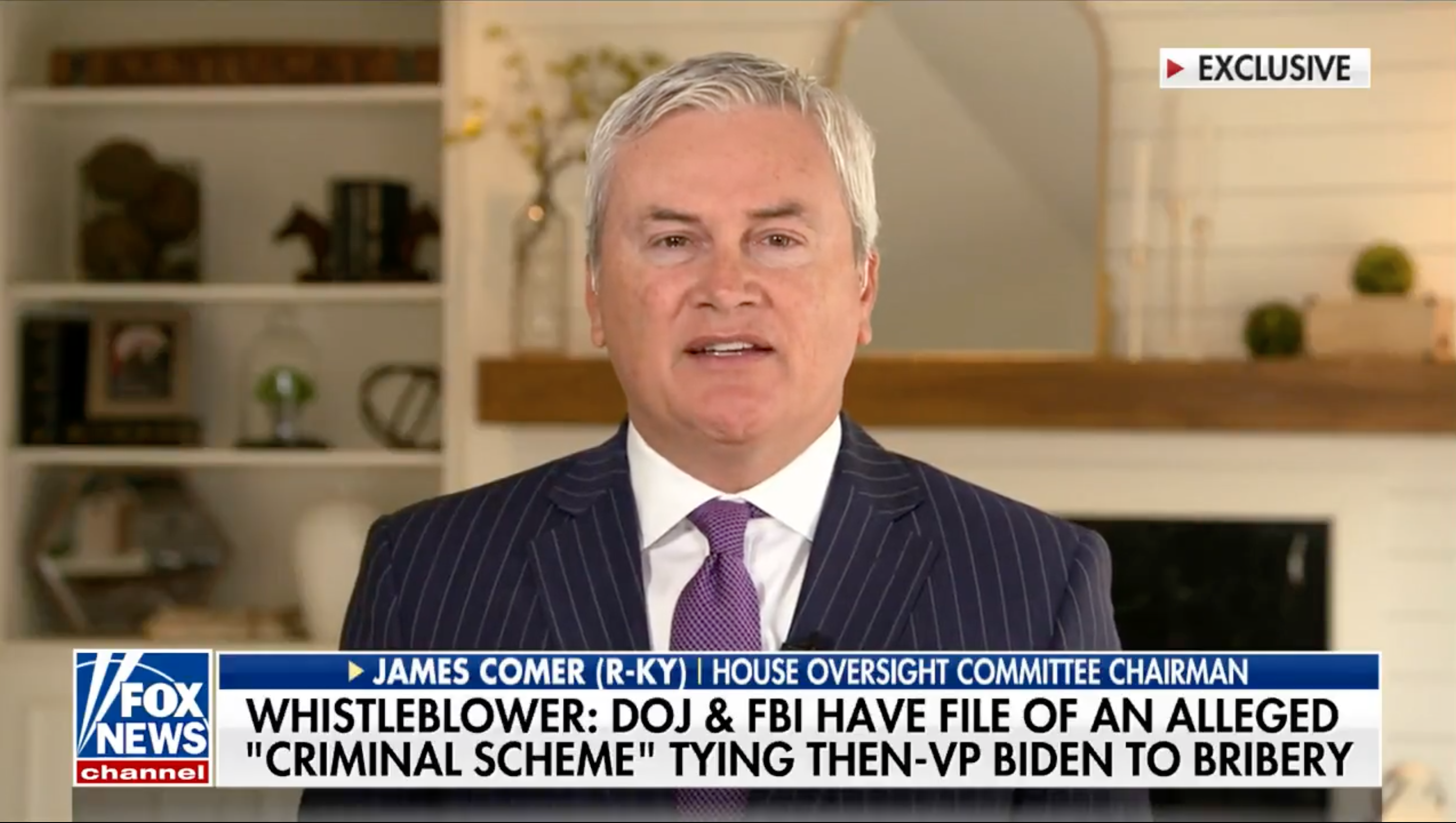 James Comer on Fox News