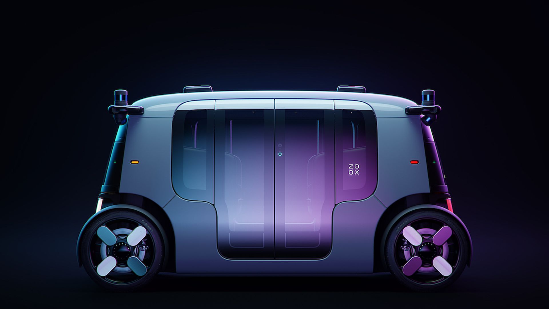 Zoox autonomous electric vehicle