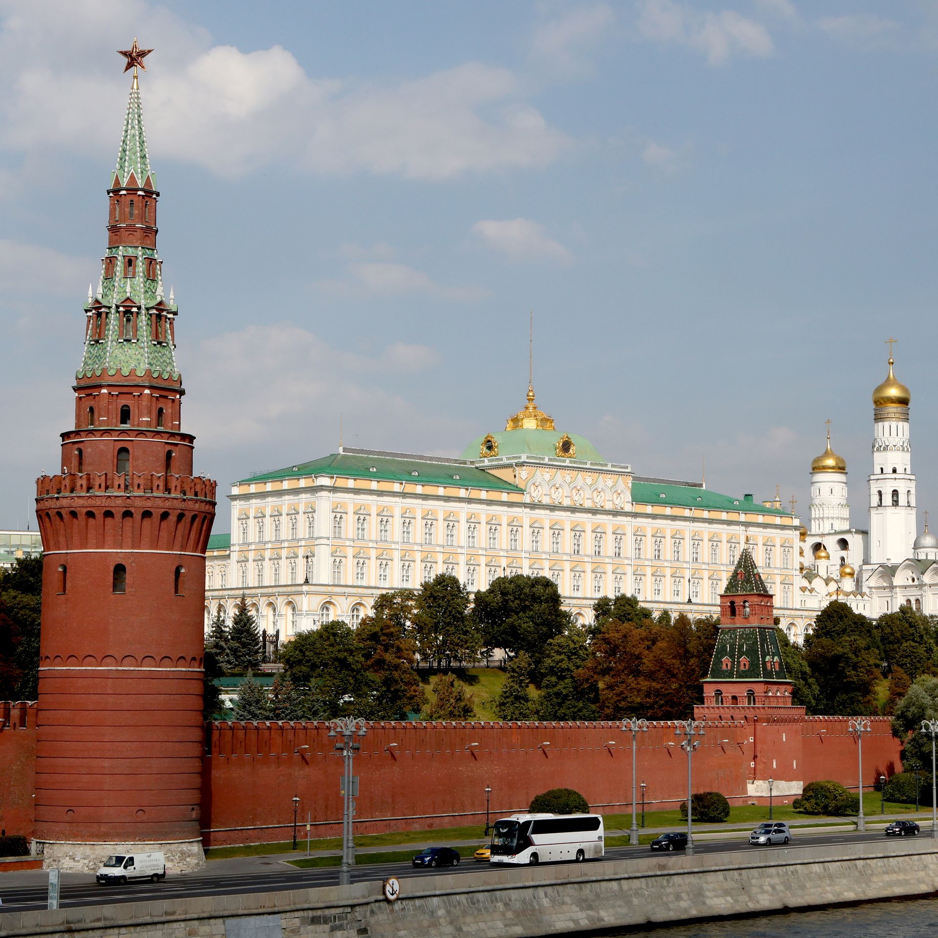 view of the Kremlin compound