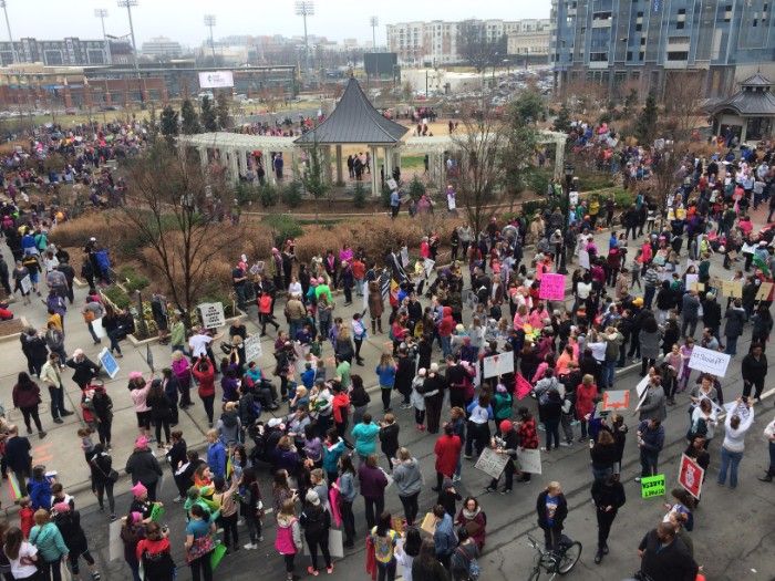women's march on charlotte