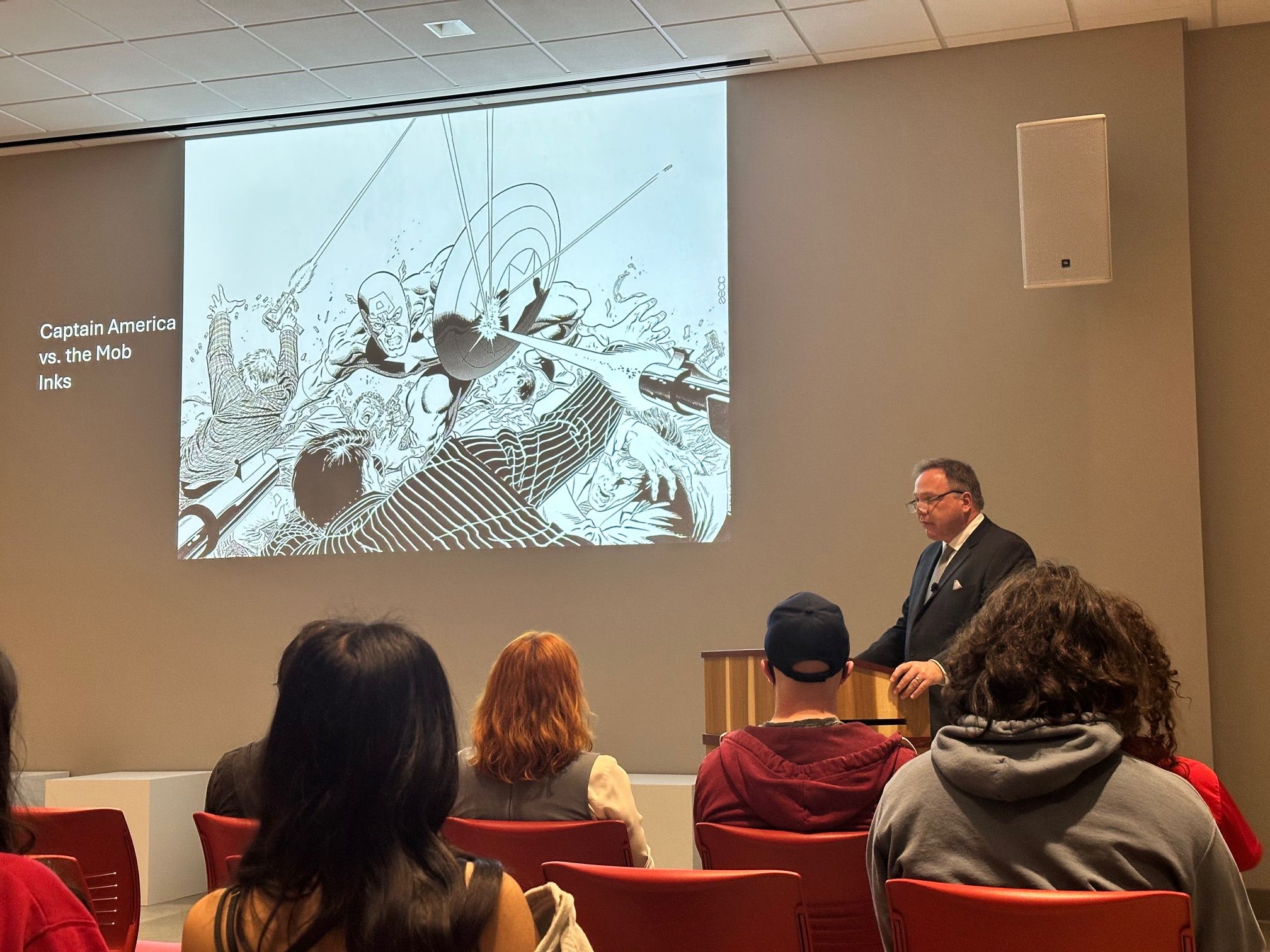 Chuck Costas discusses the Mike Zeck collection at IU