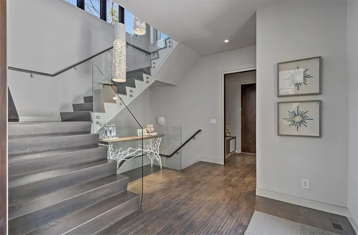 10919 Robinson Rock Court stairs