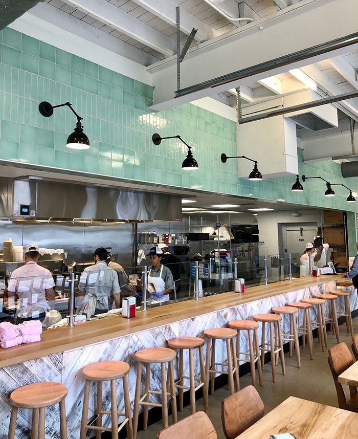 counter at bossy beulah's chicken shack