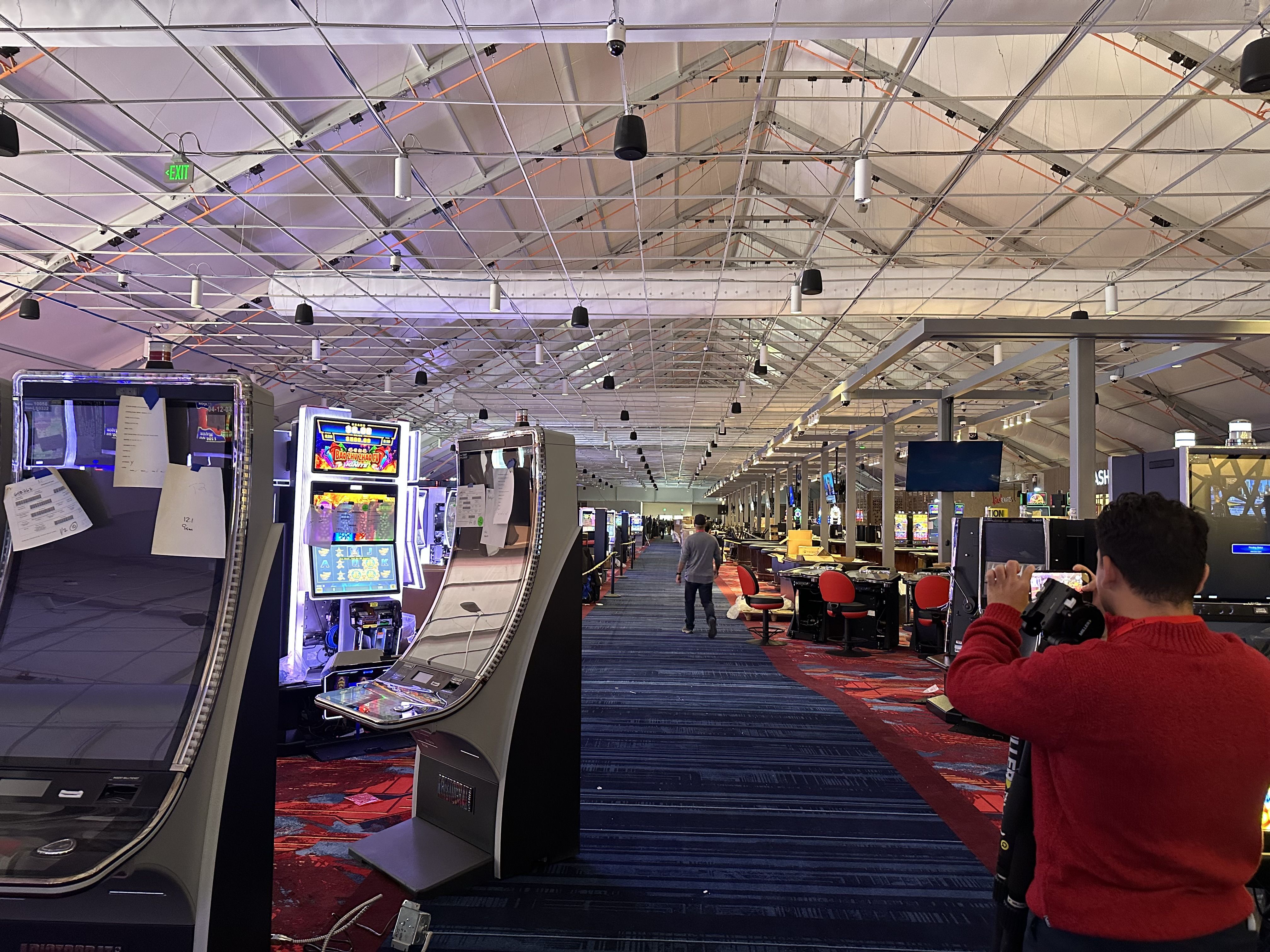 Inside the Petersburg tent casino opening ahead of 2027 resort