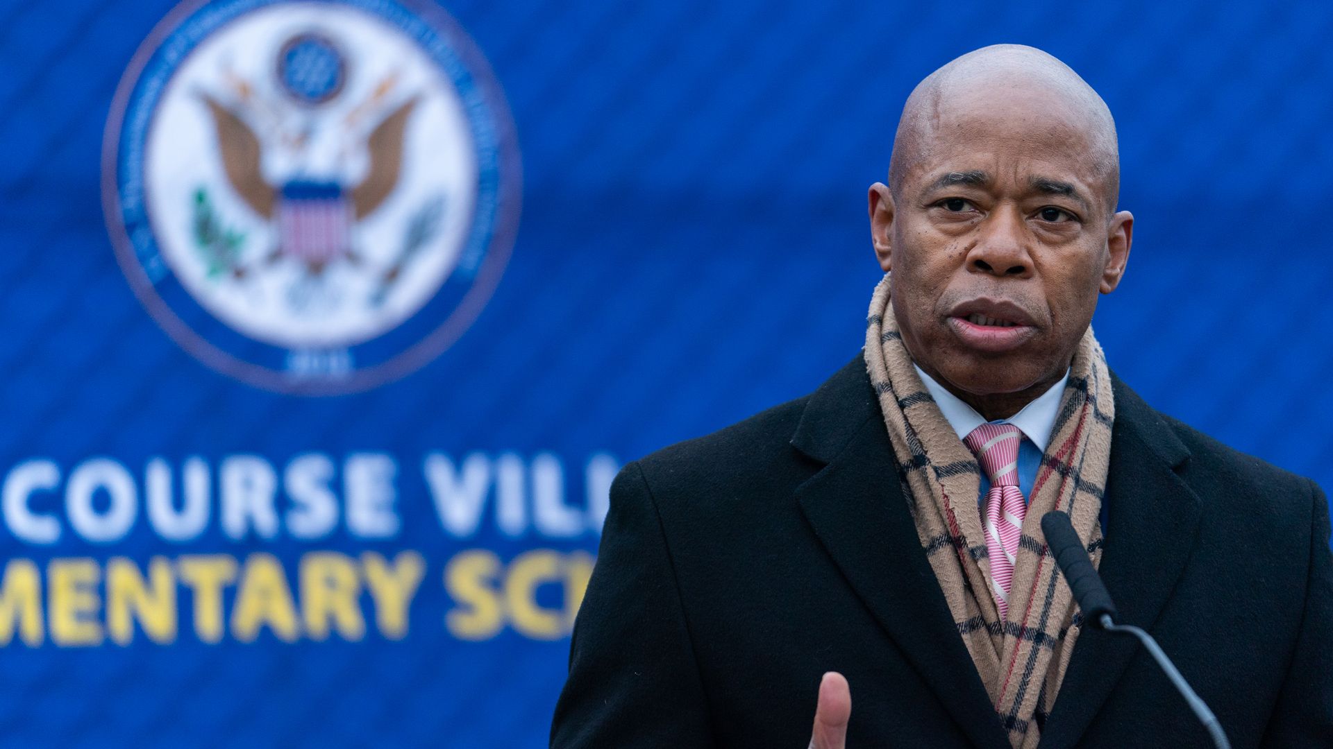 New York City Mayor Eric Adams