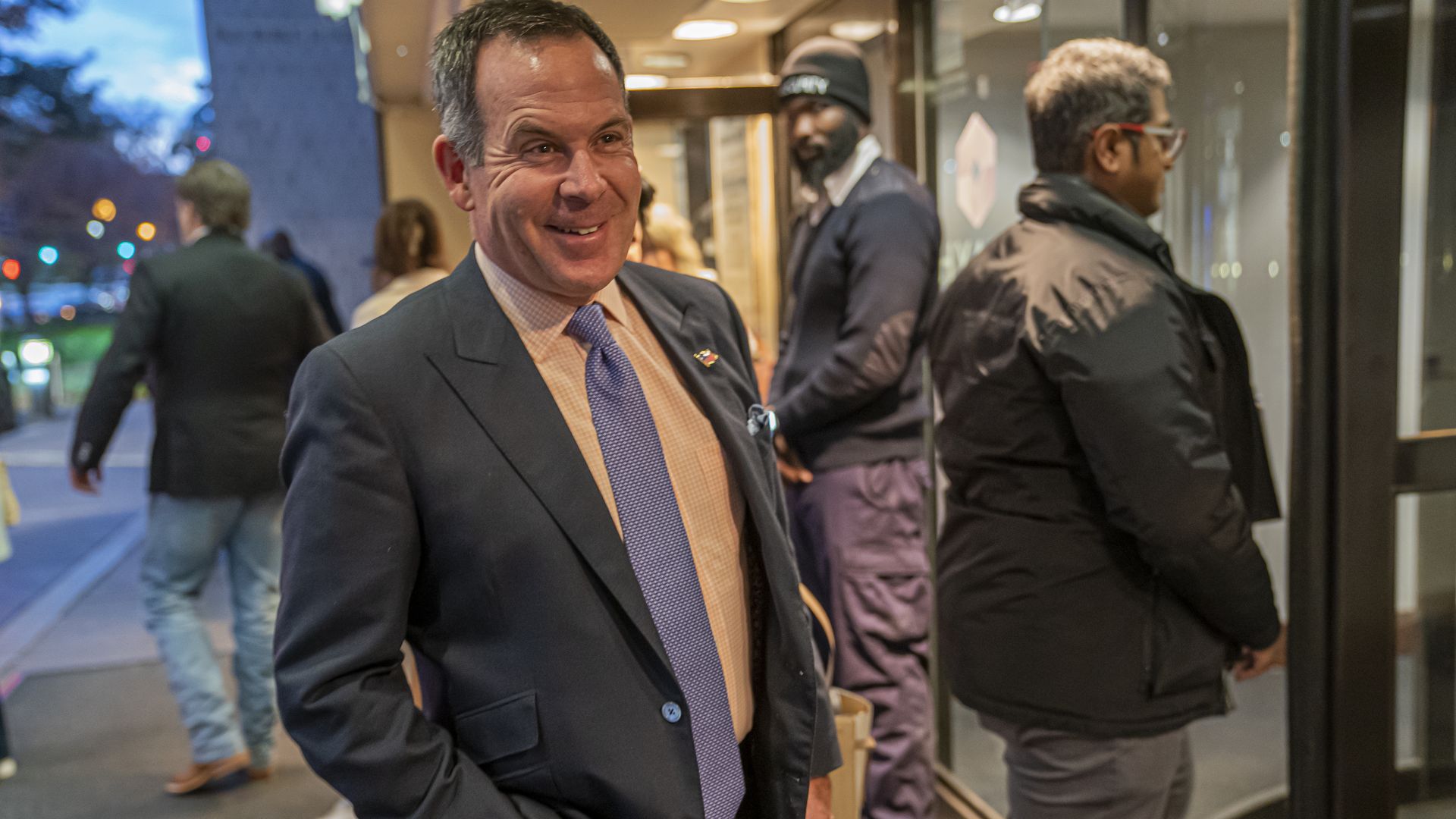 This photo shows Adam Frisch in 2022.