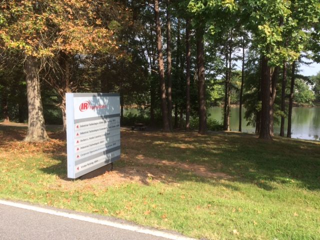 ingersoll rand headquarters sign